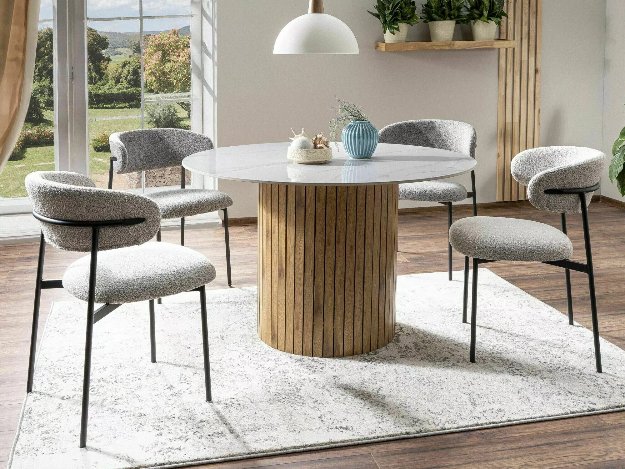 Silla Detroit 802 (Gris + Negro)