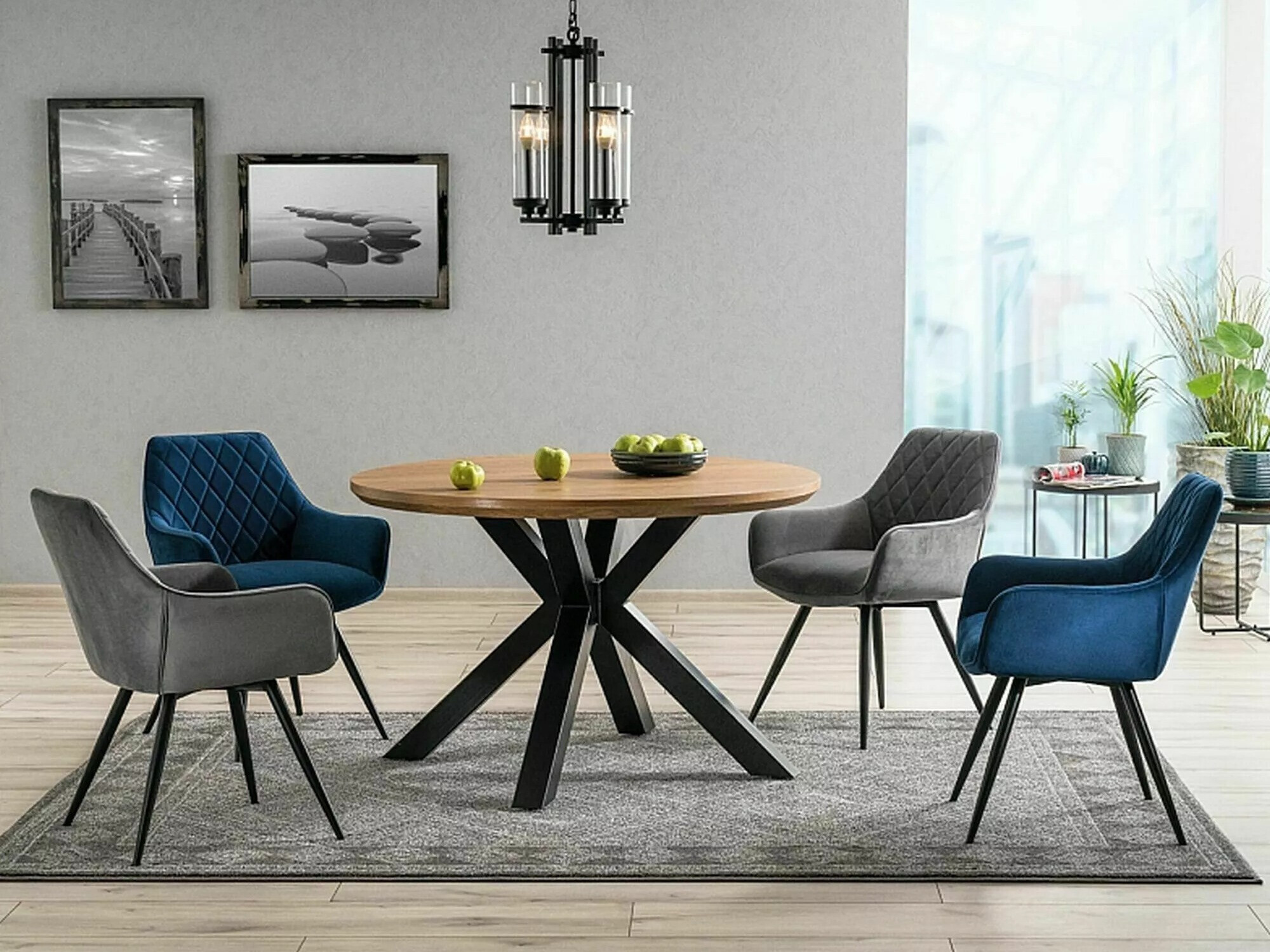 Silla Detroit 566 (Gris)