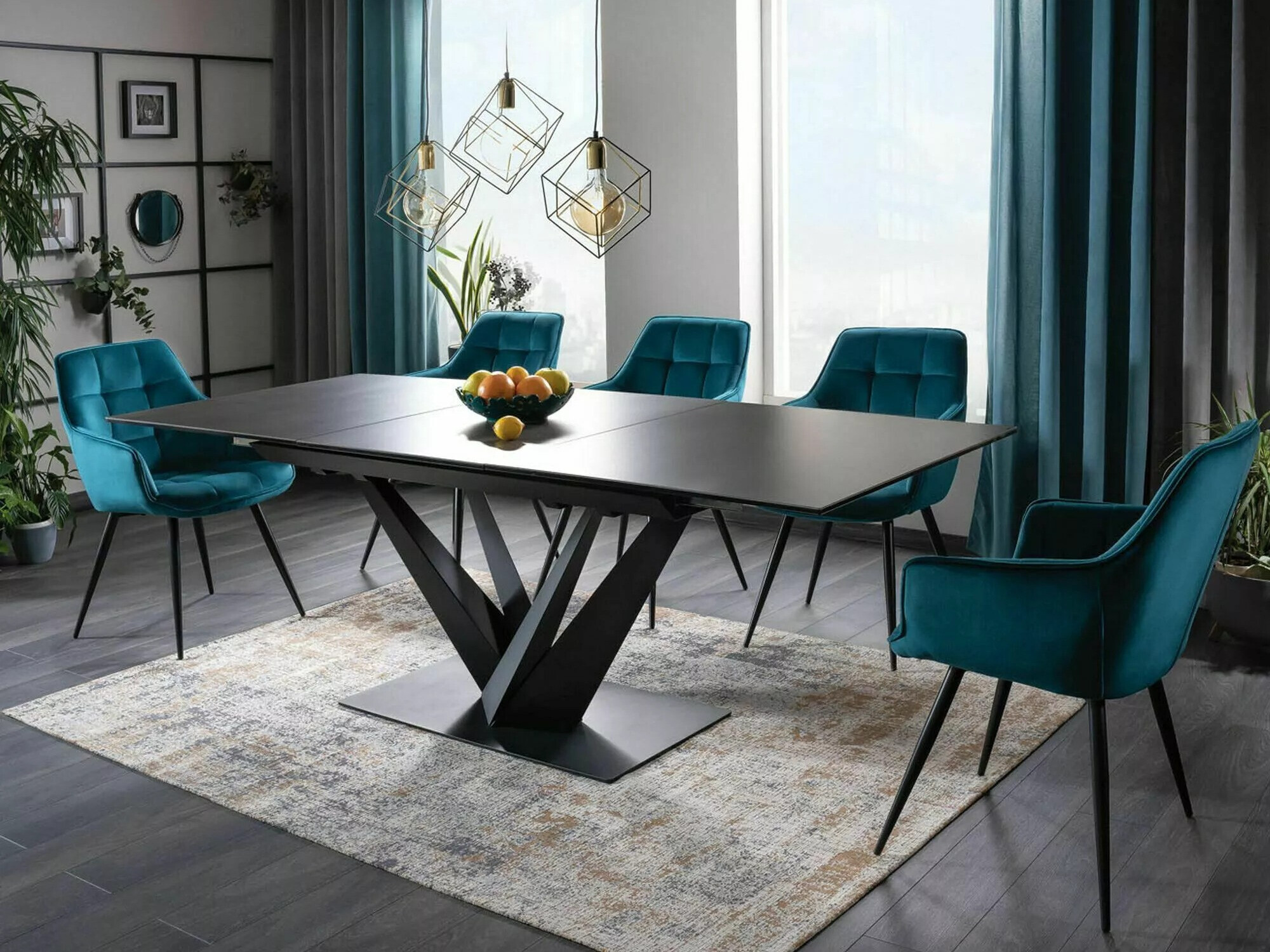 Silla Detroit 567 (Turquesa)