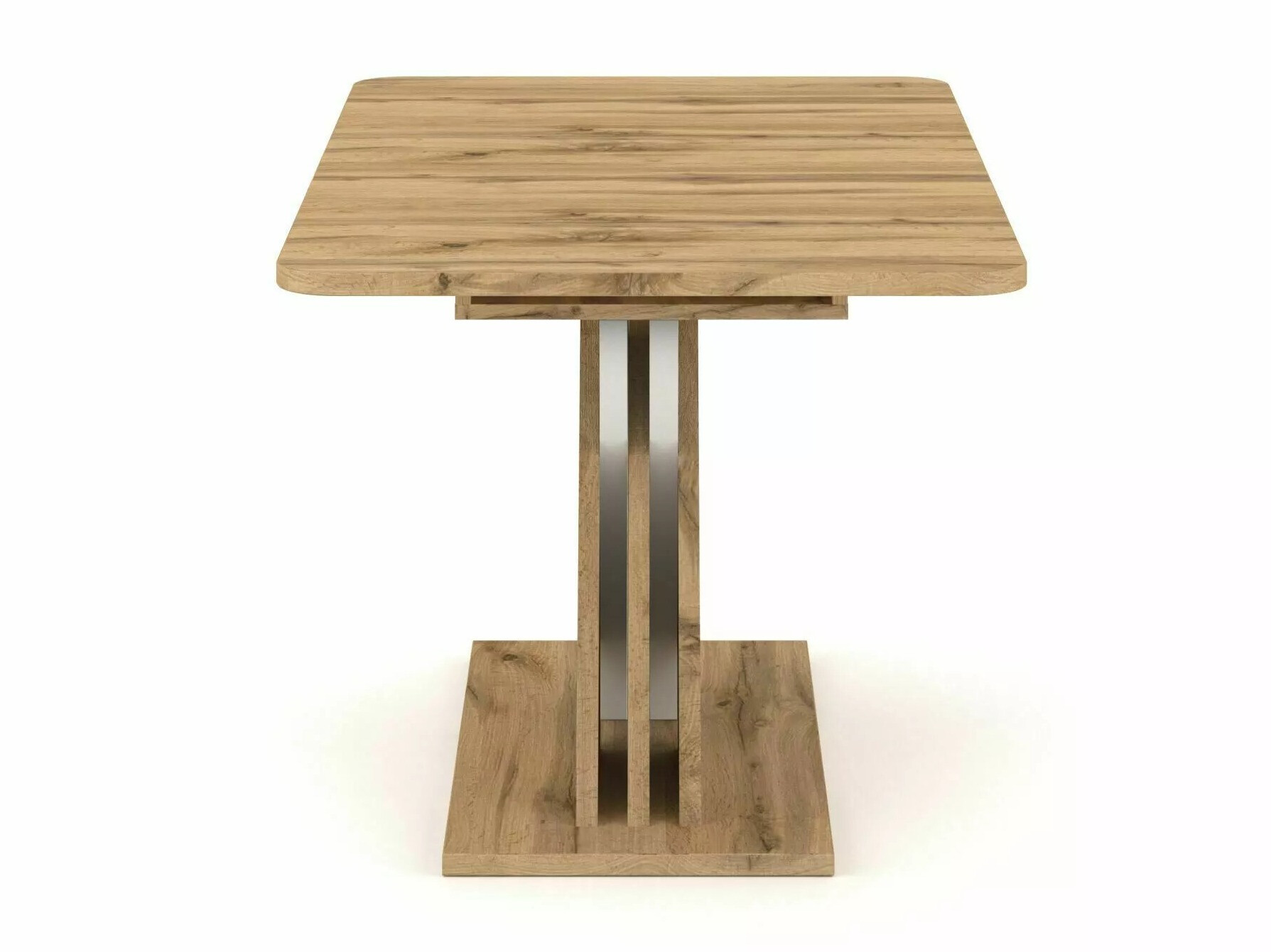 Mesa Detroit 568 (Roble wotan + Blanco)