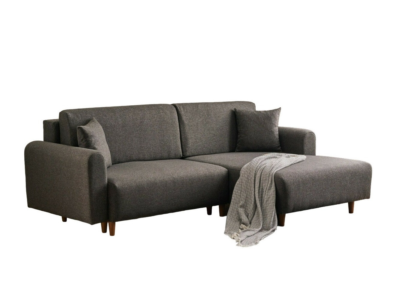 Sofá rinconero Altadena 592 (Antracita)