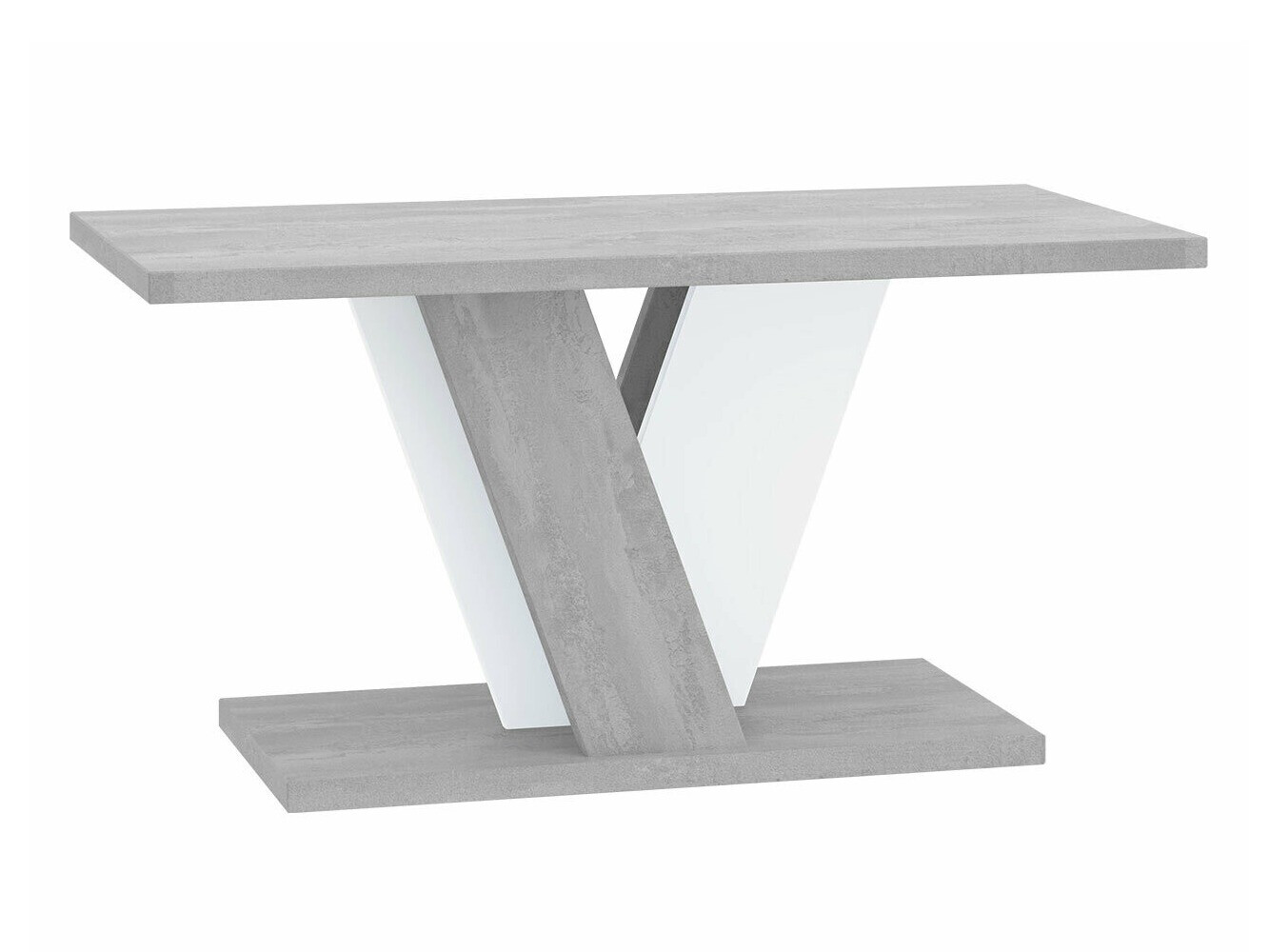 Mesa de centro Goodyear 128 (Gris + Blanco)