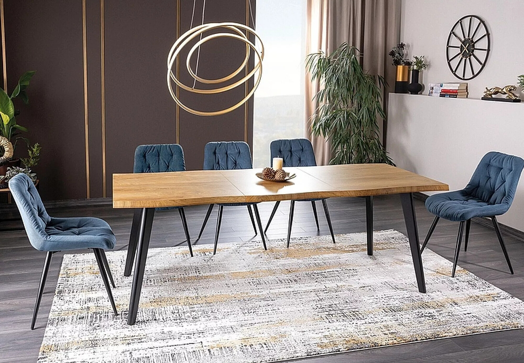 Mesa Detroit 584 (Roble Artisan)