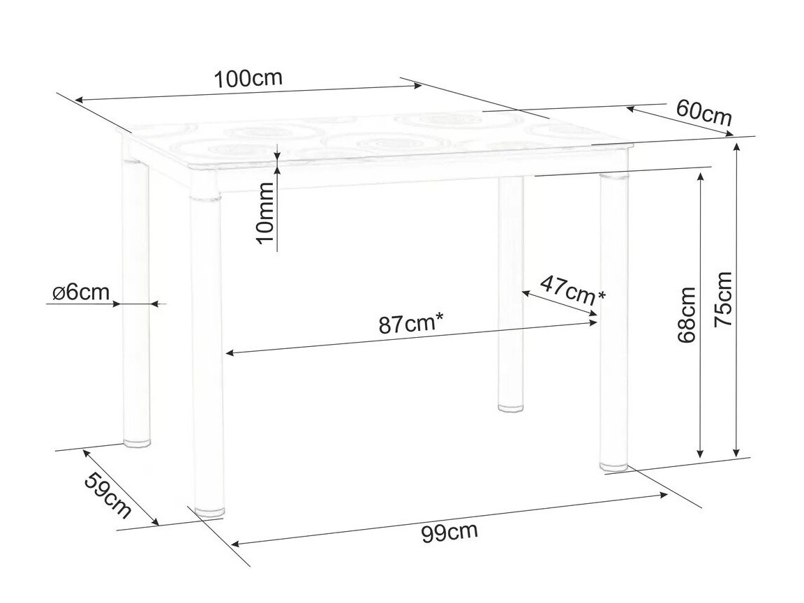 Mesa Detroit 589 (Roble Artisan)