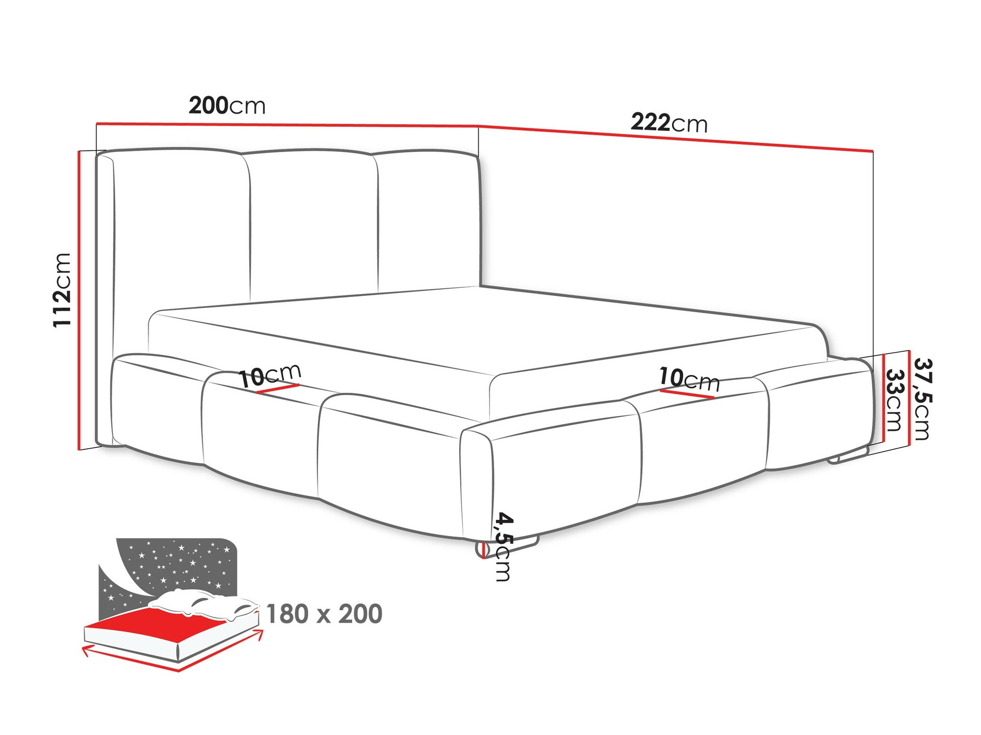 Cama Comfivo 383 (Kronos 19)