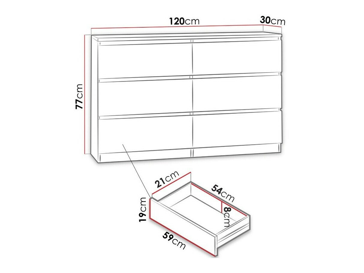 Cómoda Comfivo Structor V (Blanco)