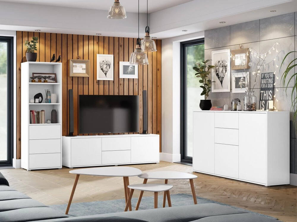 Mueble TV Comfivo Tutela (Blanco)