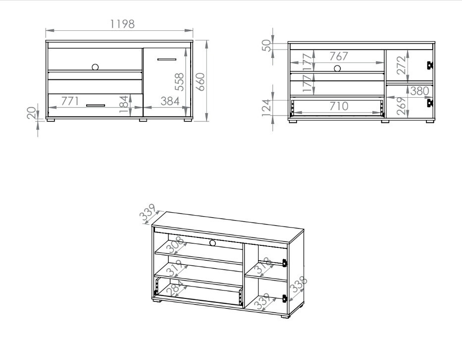 Mueble TV Calvere 112