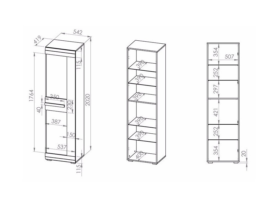 Estantería Alcala 101