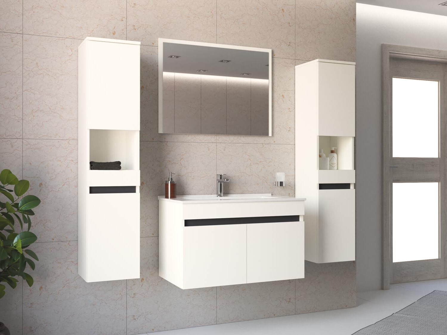 Armario colgante para baño Benfelo 104