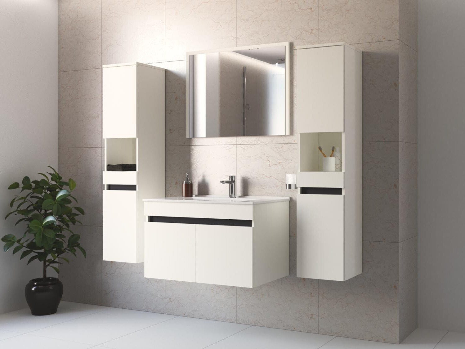 Armario colgante para baño Benfelo 104