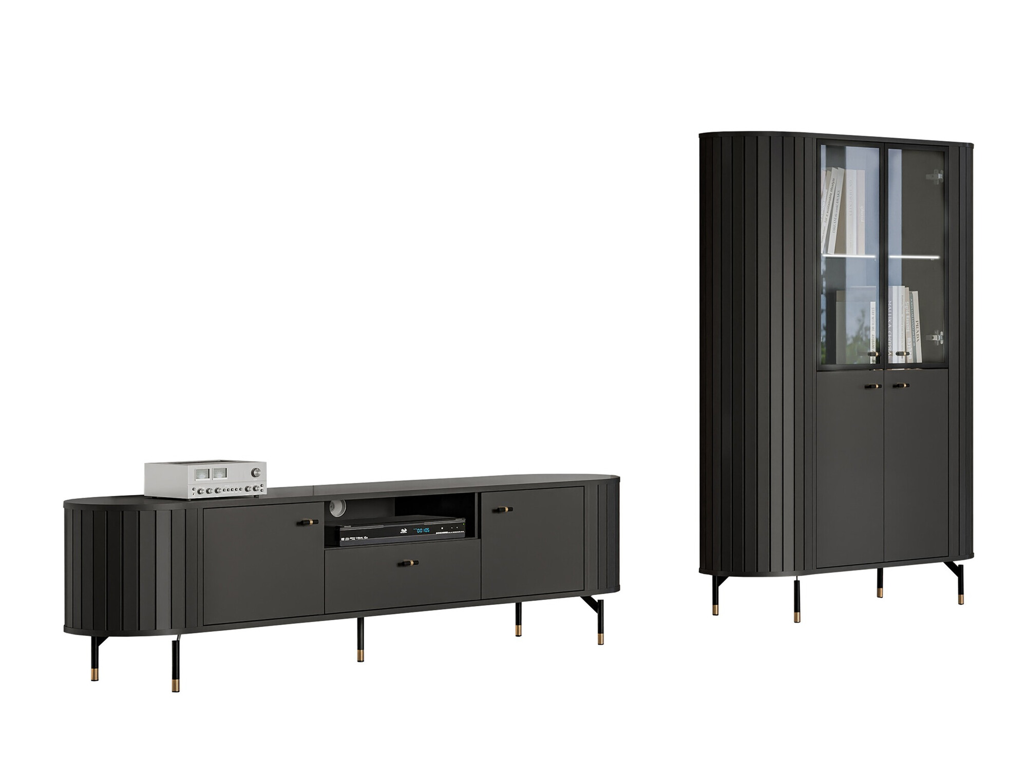 Conjunto de salón Novmono 108 (Negro)