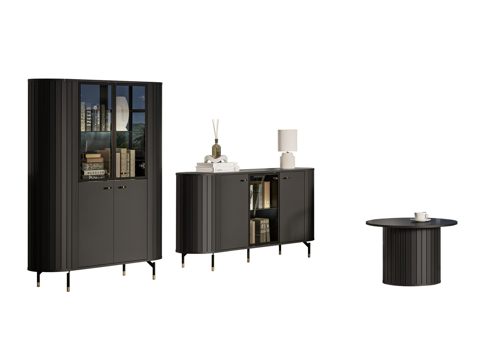 Conjunto de salón Novmono 109 (Negro)