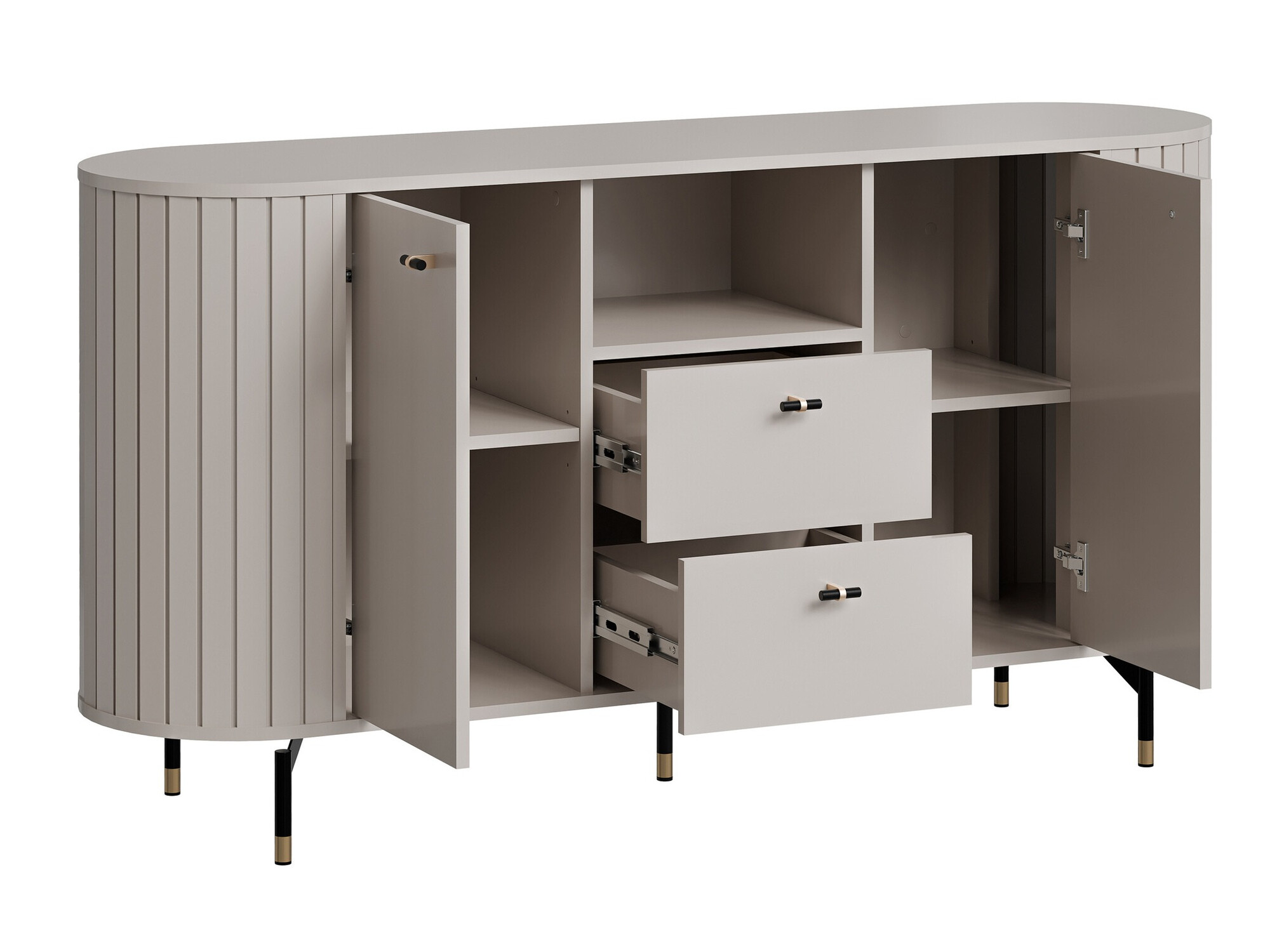 Conjunto de salón Novmono 110 (Negro)