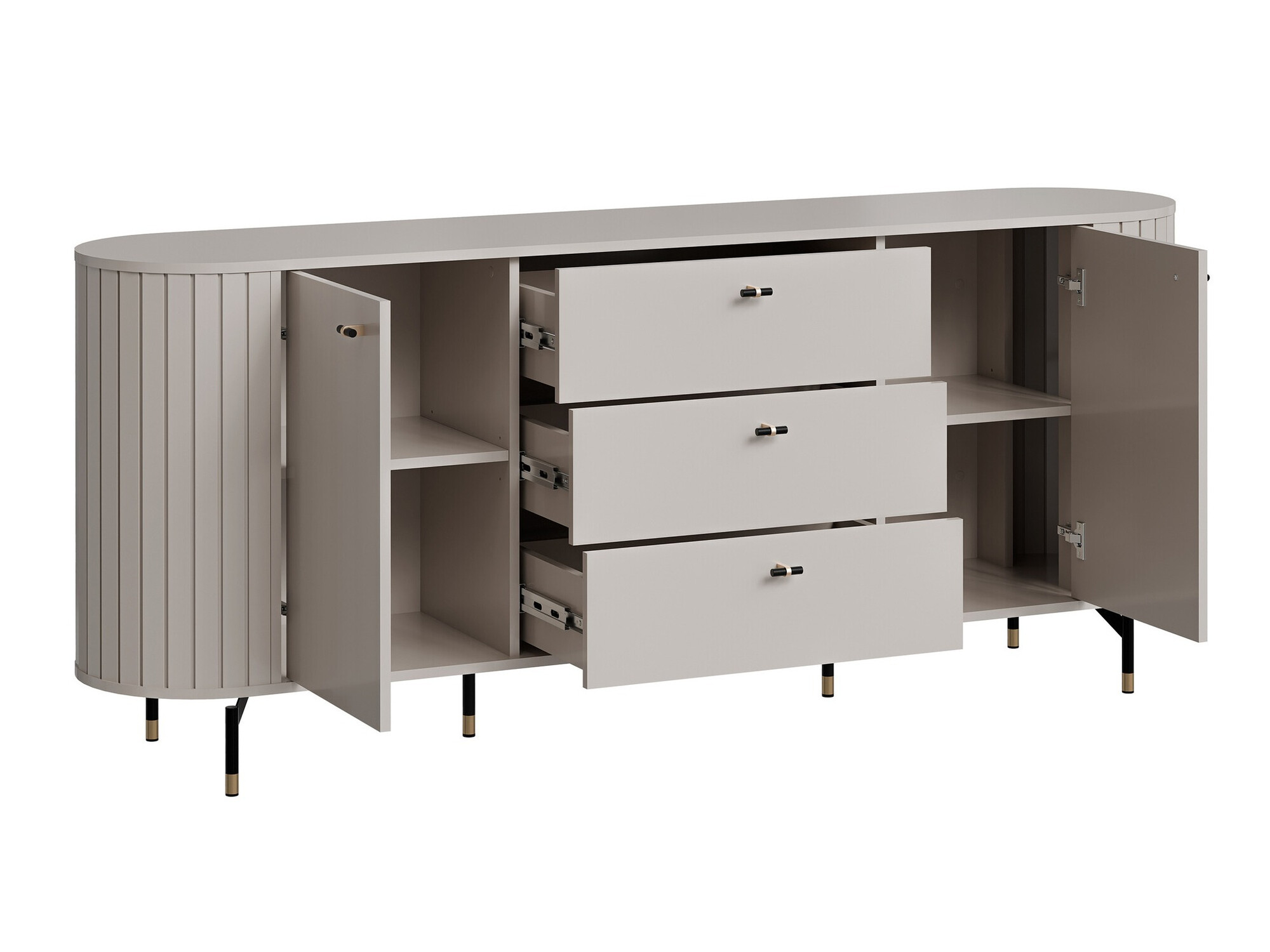 Conjunto de salón Novmono 110 (Negro)