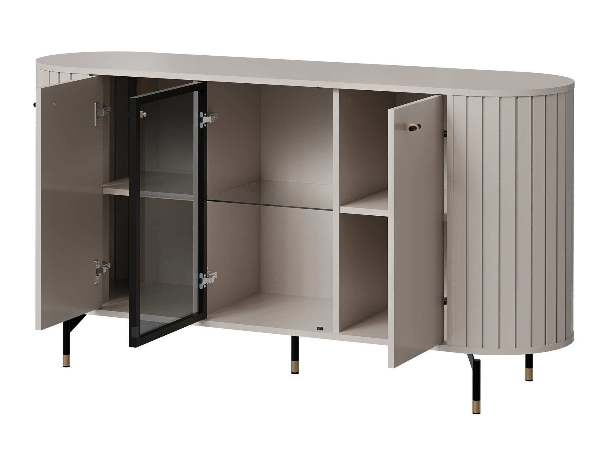 Conjunto de salón Novmono 111 (Negro)