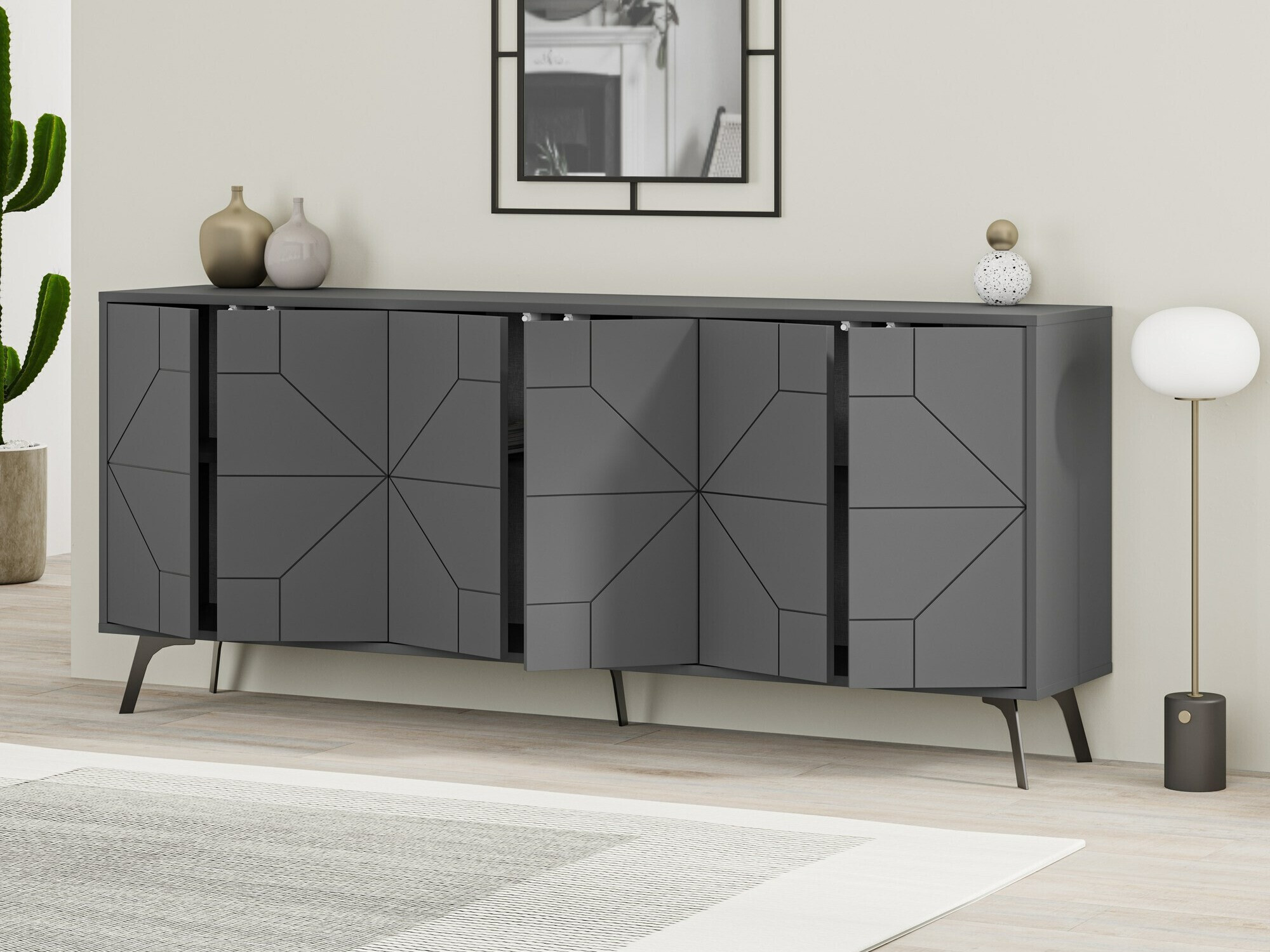 Aparador Kailua 431 (Antracita)