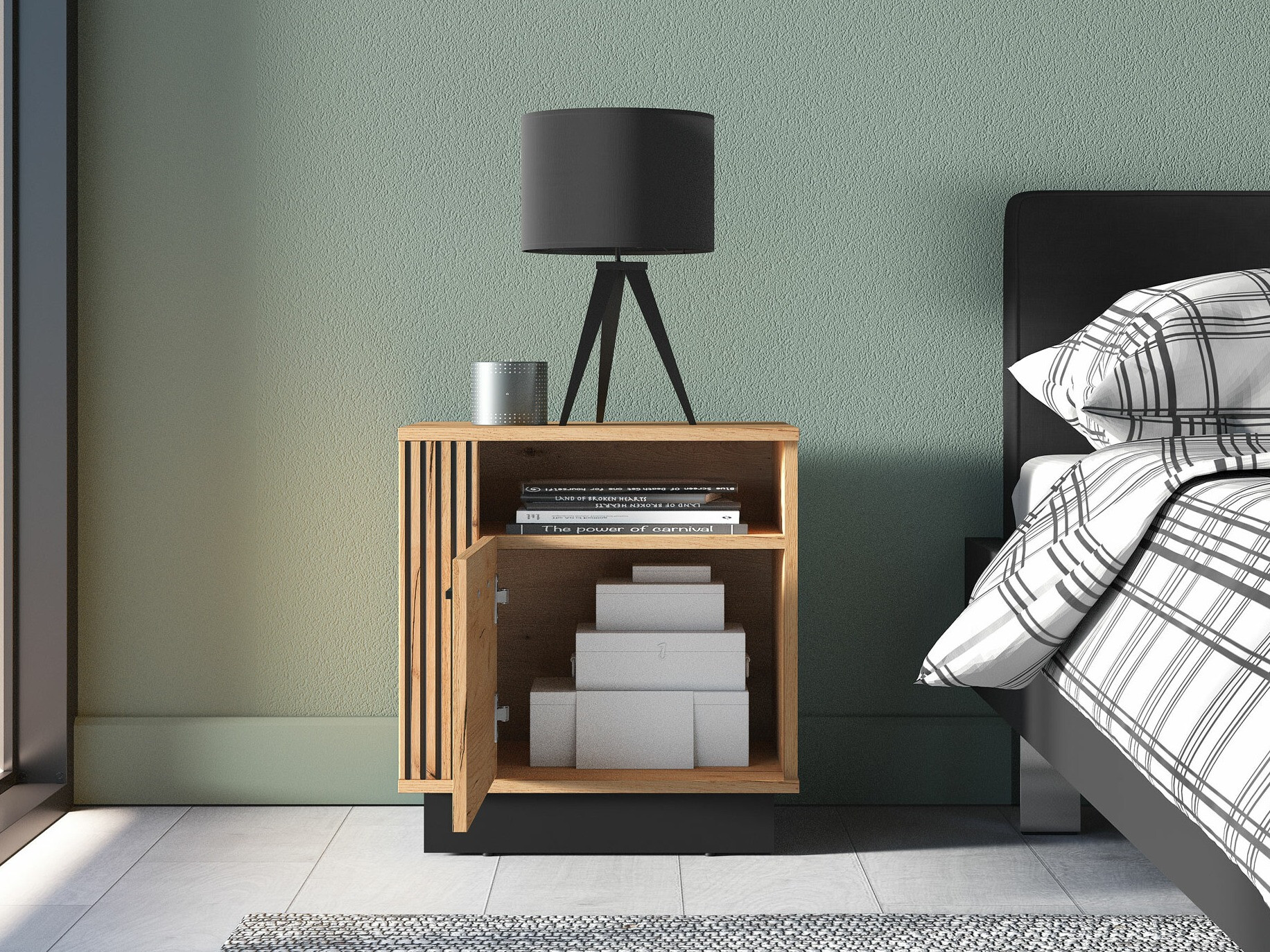 Mesilla de noche Livluo 109