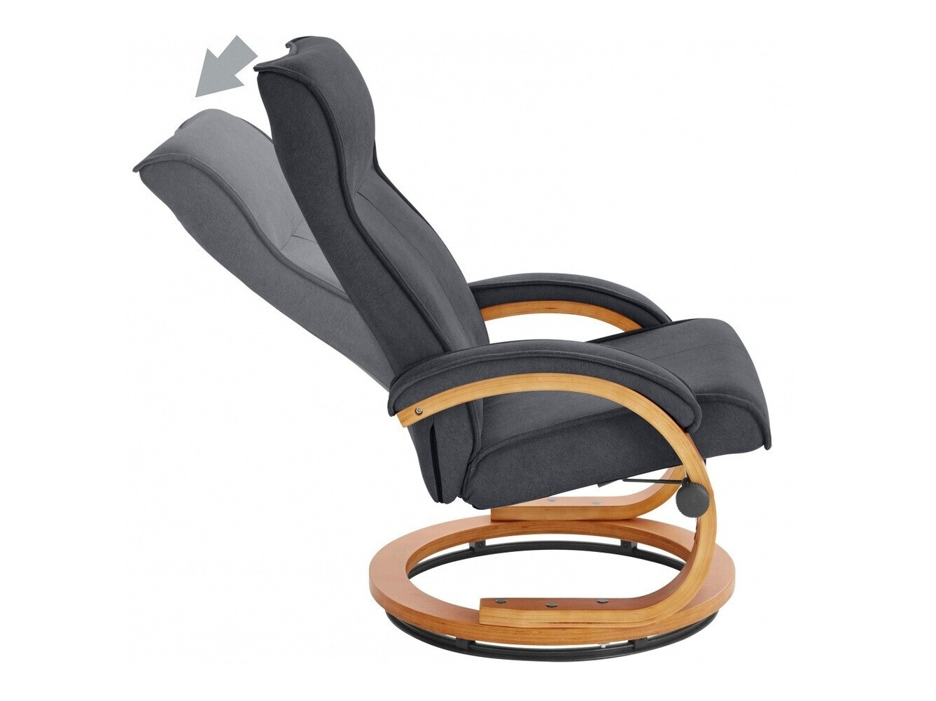 Sillón Denton 196 (Marrón + Crema)