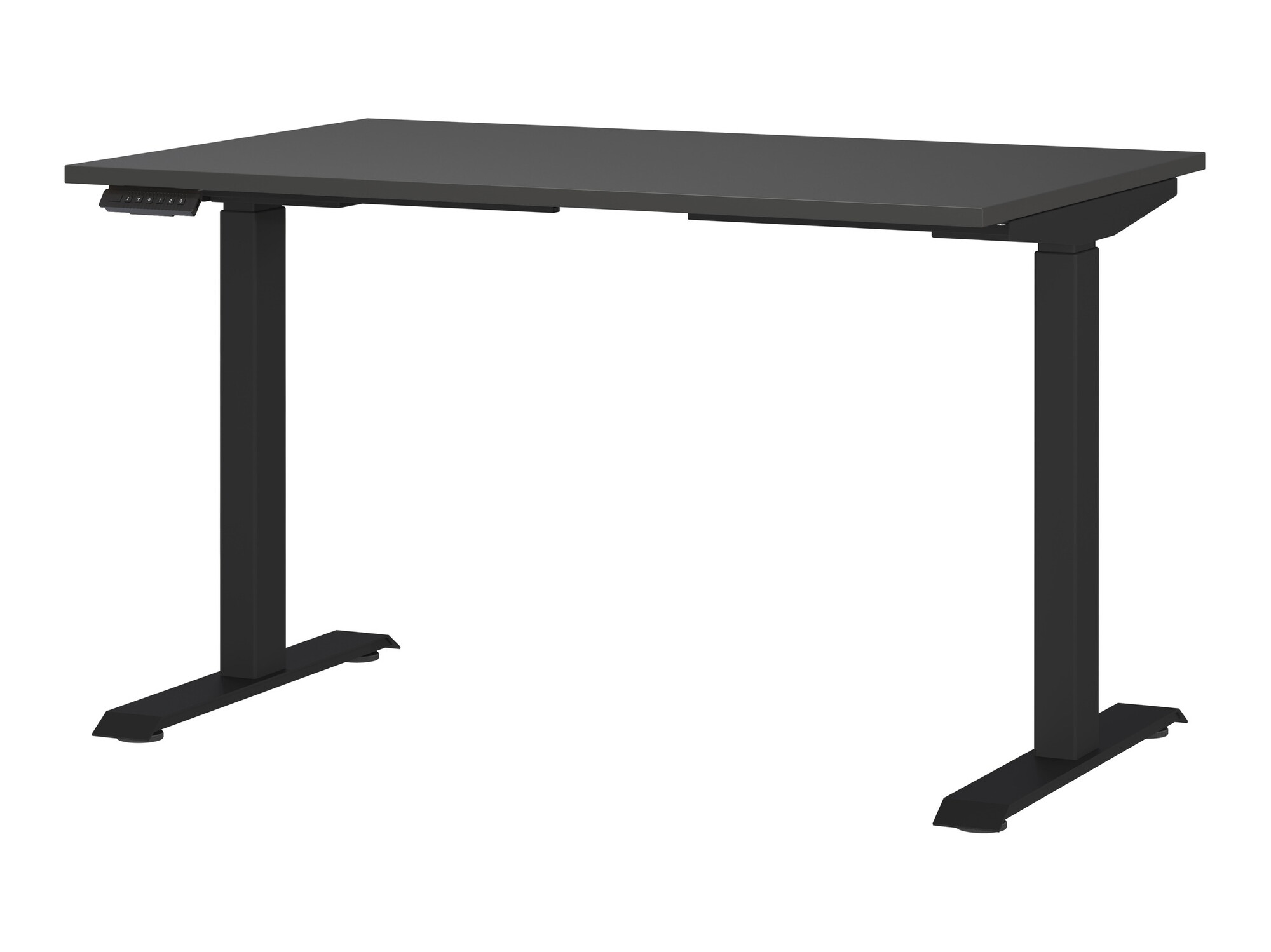 Escritorio de altura regulable Feltoru 112 (Grafito)