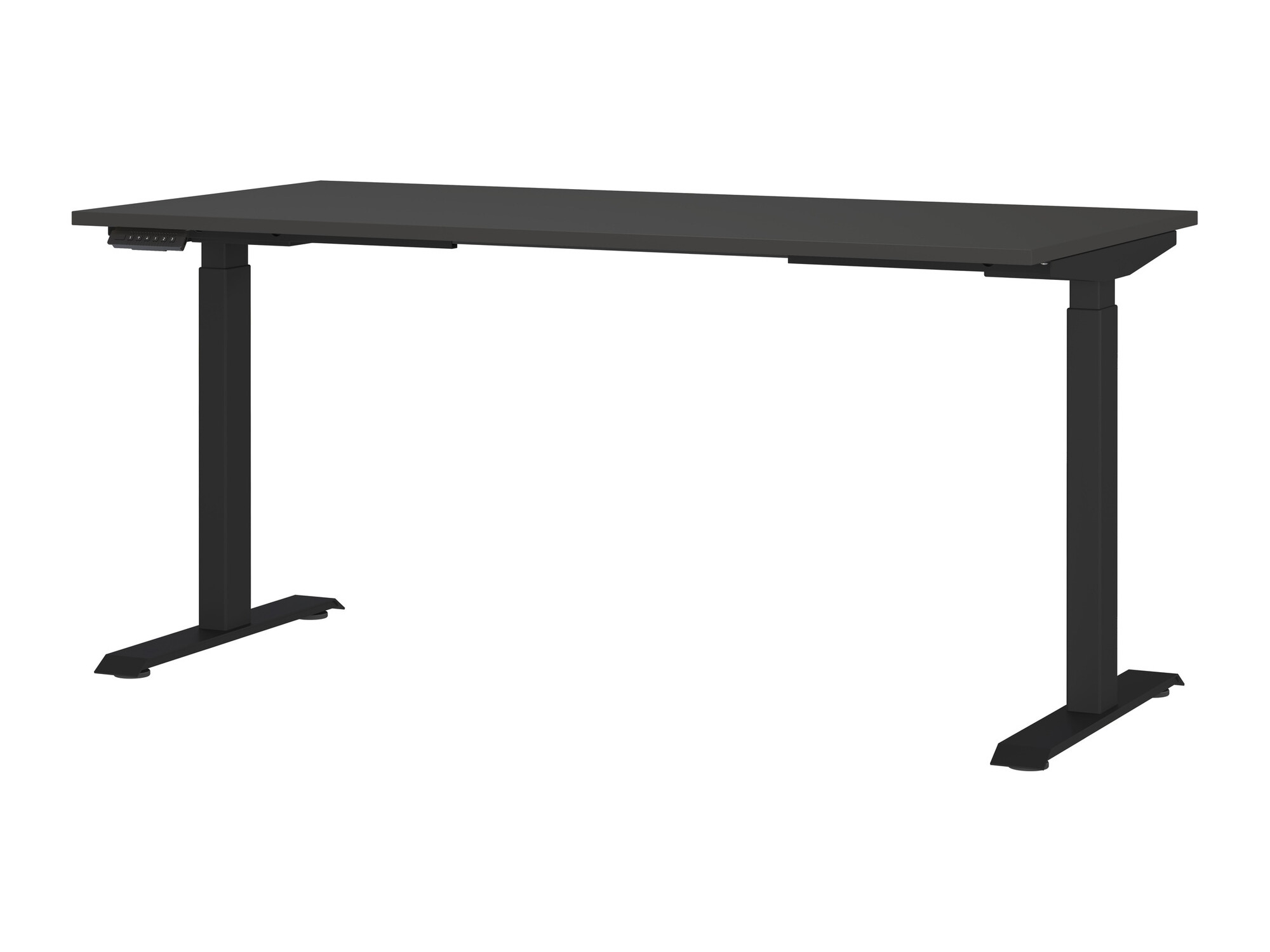 Escritorio de altura regulable Feltoru 113 (Grafito)
