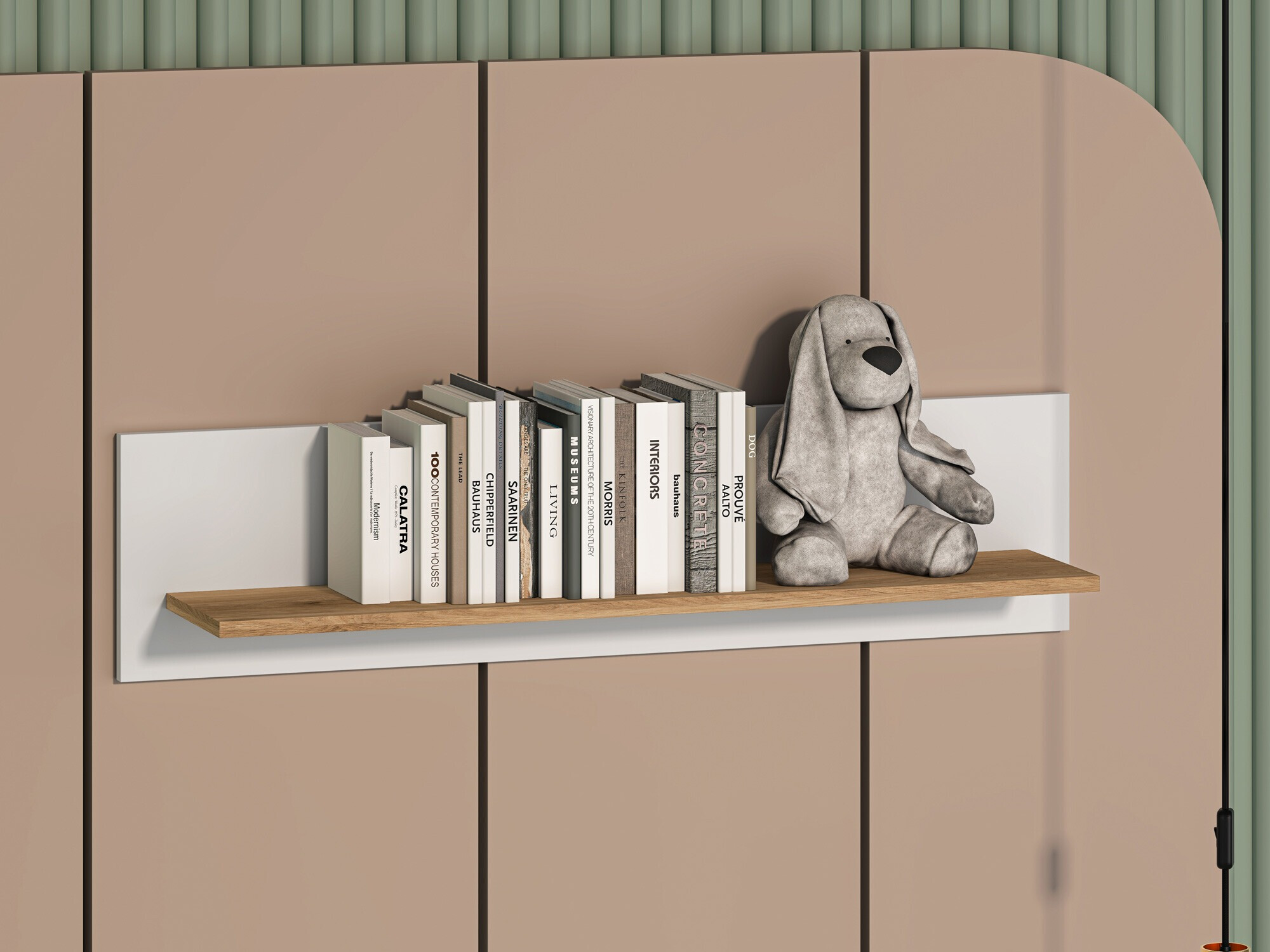 Estantería de pared Orlviro 109