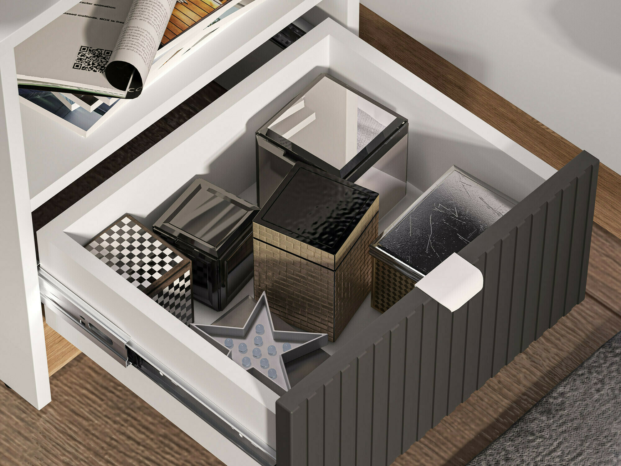 Conjunto de dormitorio Orlviro 113