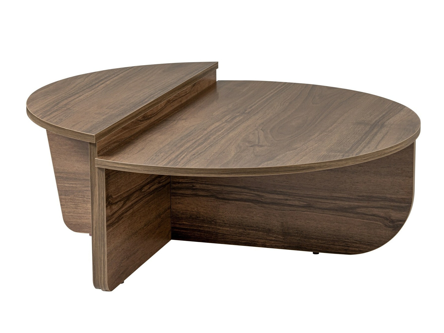 Conjunto mesa de centro Novato 100 (Nogal)
