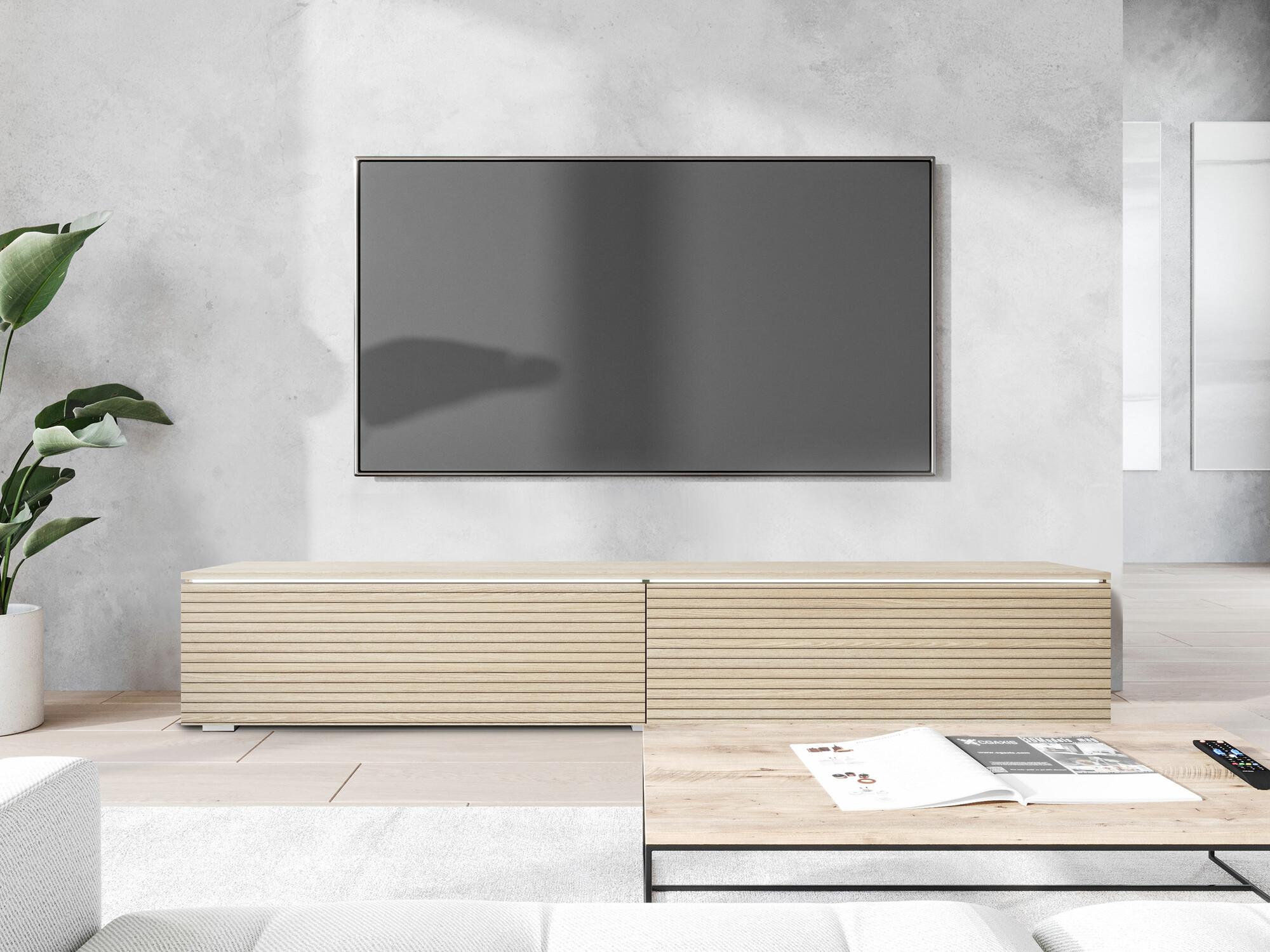 Mueble TV Sarasota 121 (Roble)