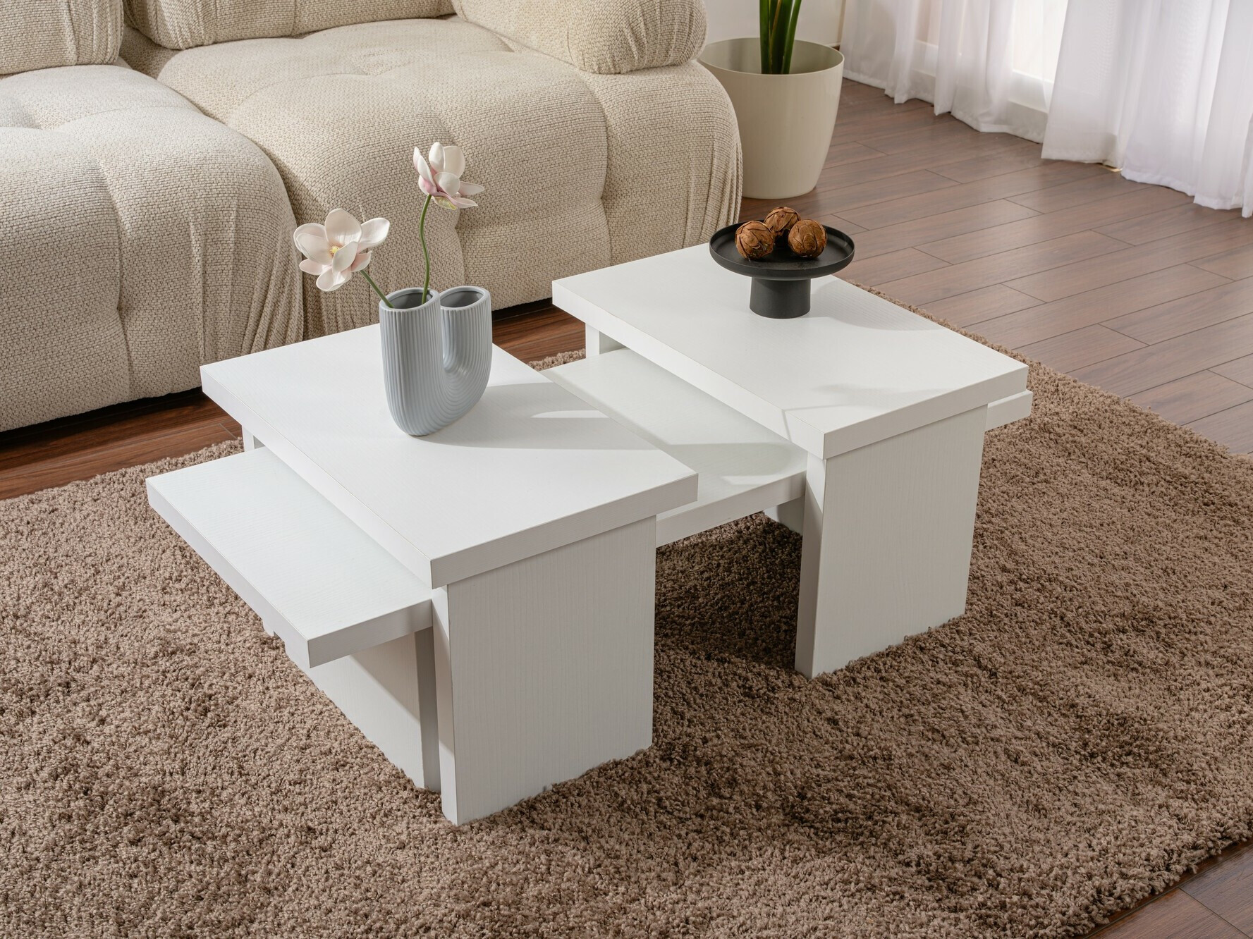 Mesa de centro Novato 103 (Blanco)