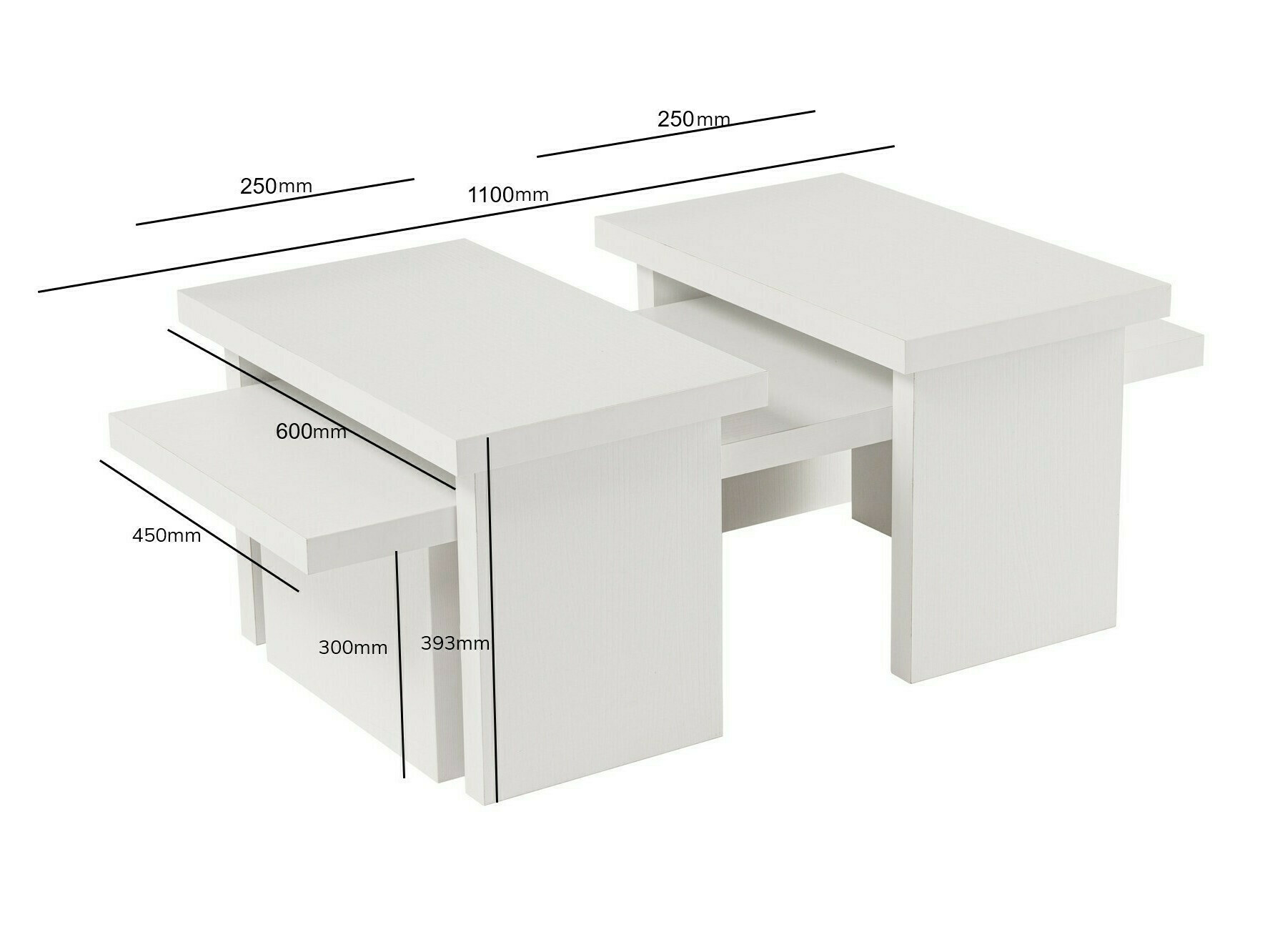 Mesa de centro Novato 103 (Gris)