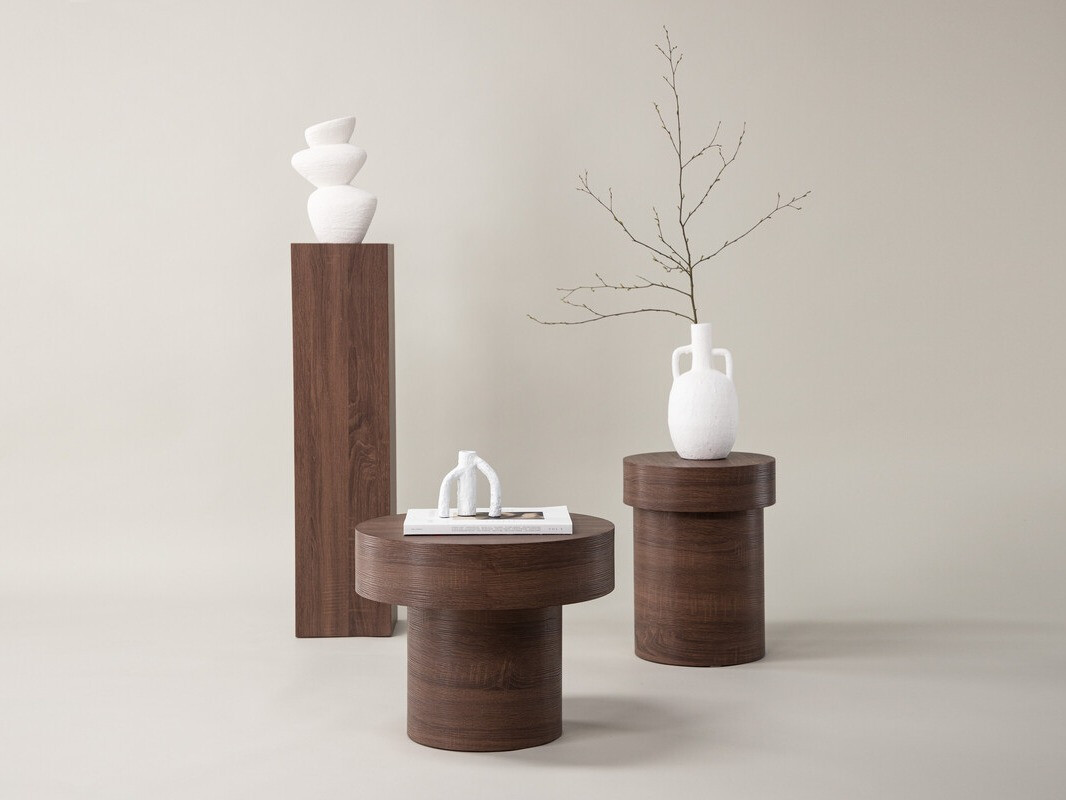 Mesa auxiliar Dallas 4517 (Marrón)