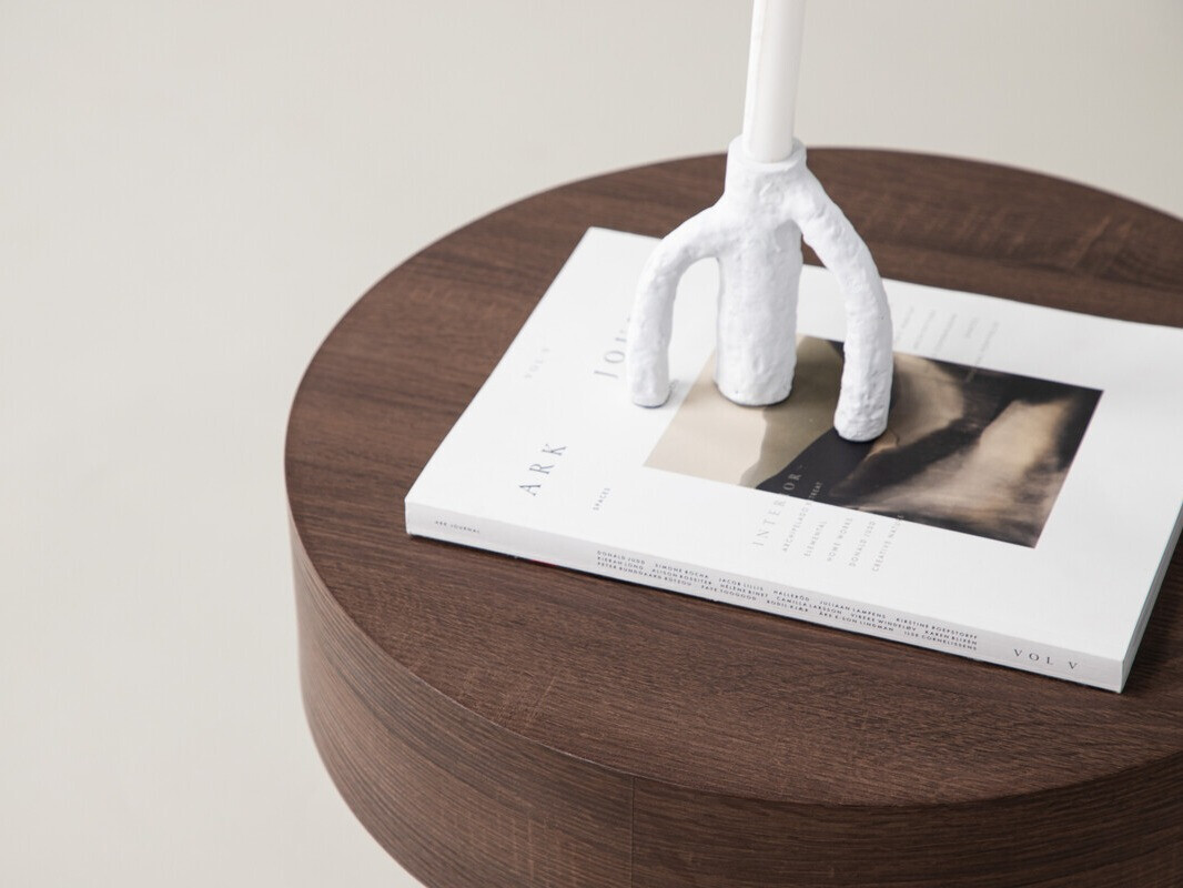 Mesa auxiliar Dallas 4517 (Marrón)