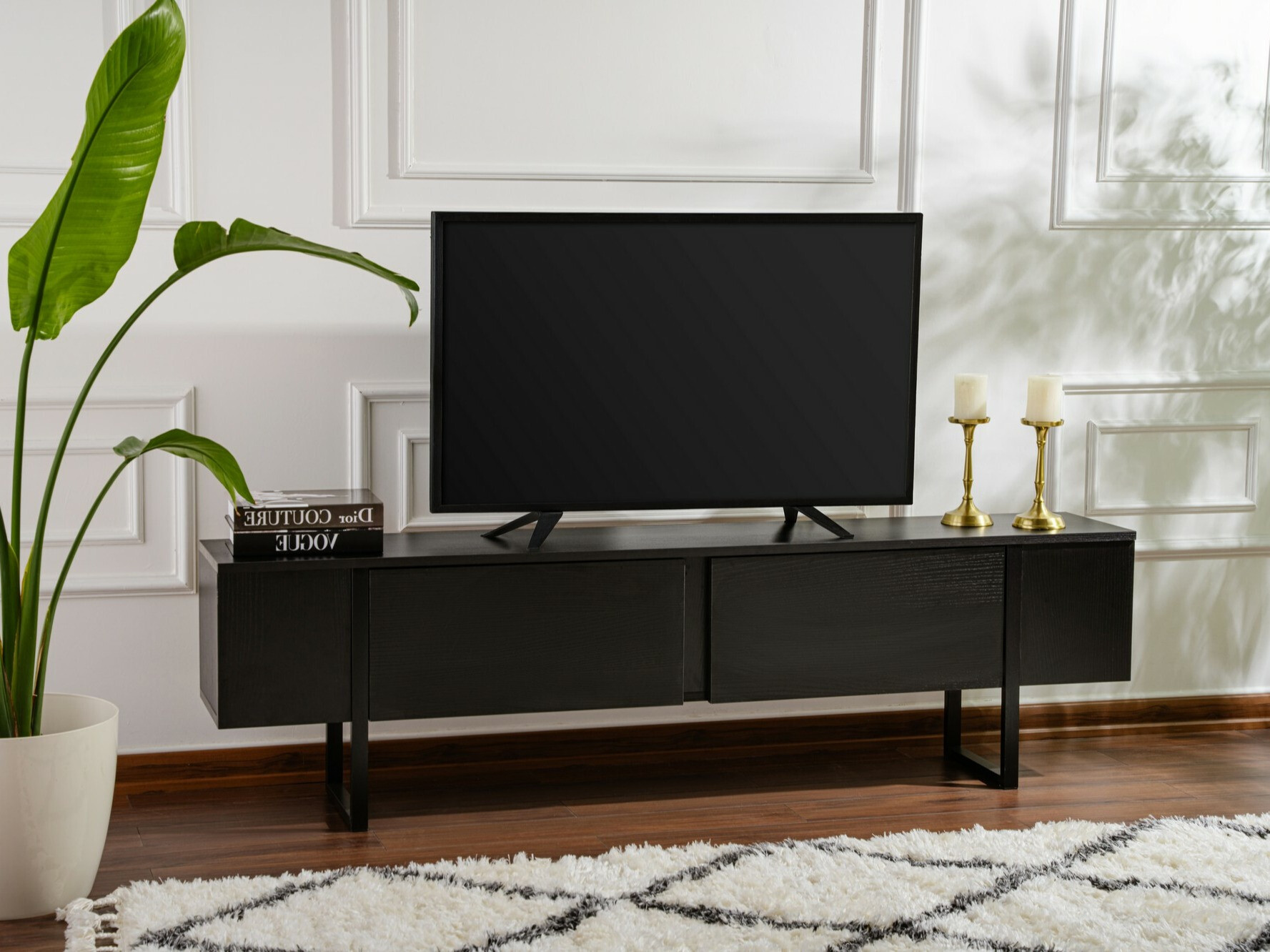 Mueble TV Novato 105 (Negro)