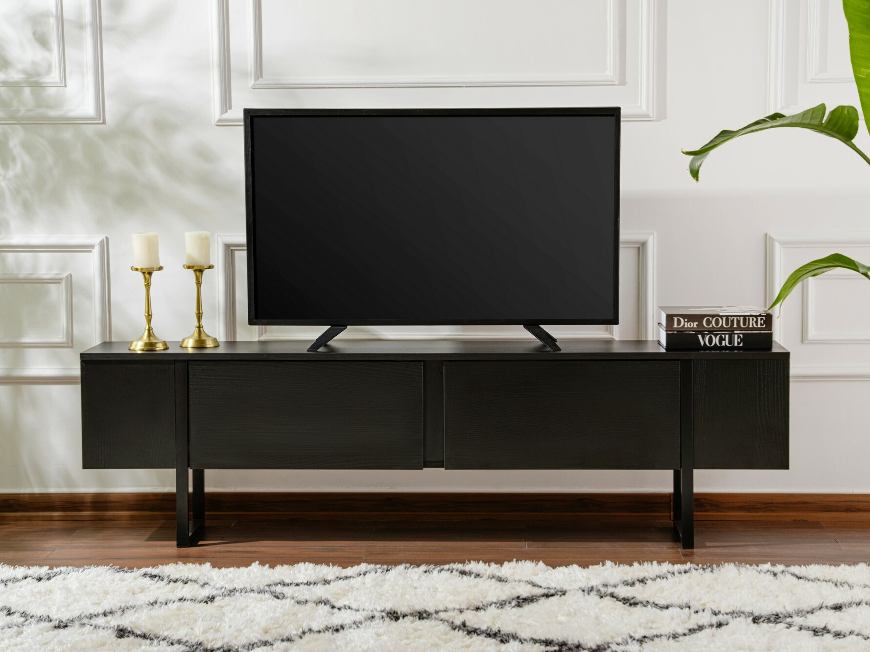 Mueble TV Novato 105 (Negro)