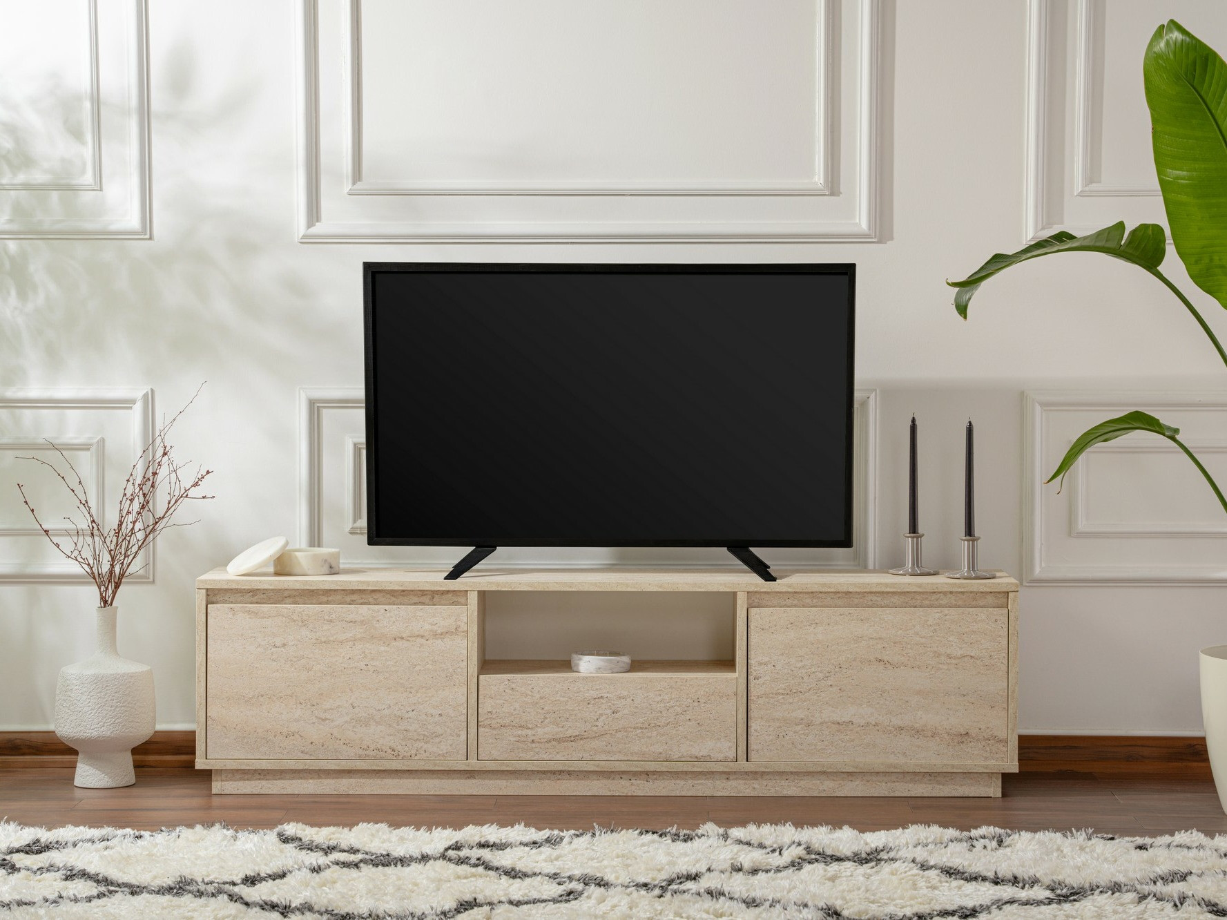 Mueble TV Novato 106 (Travertino claro)