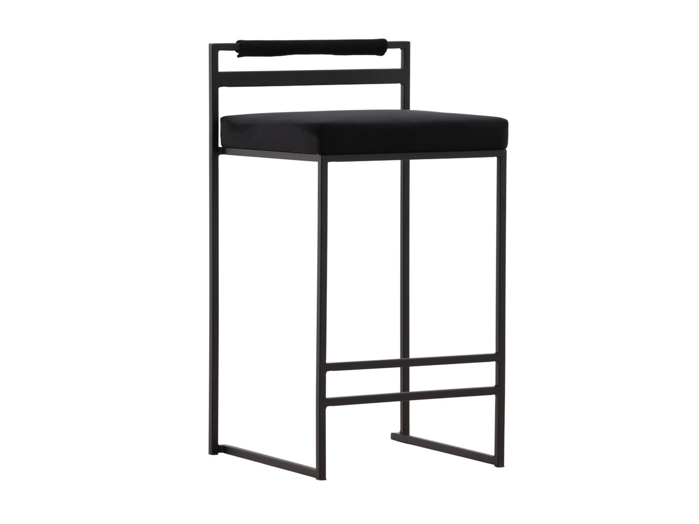 Taburete alto Dallas 4519 (Negro)