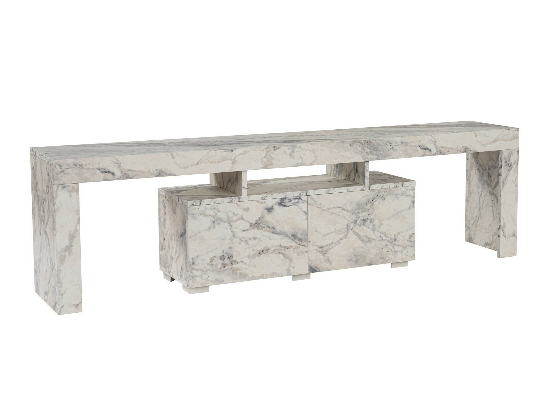 Mueble TV Novato 108 (Mármol blanco)