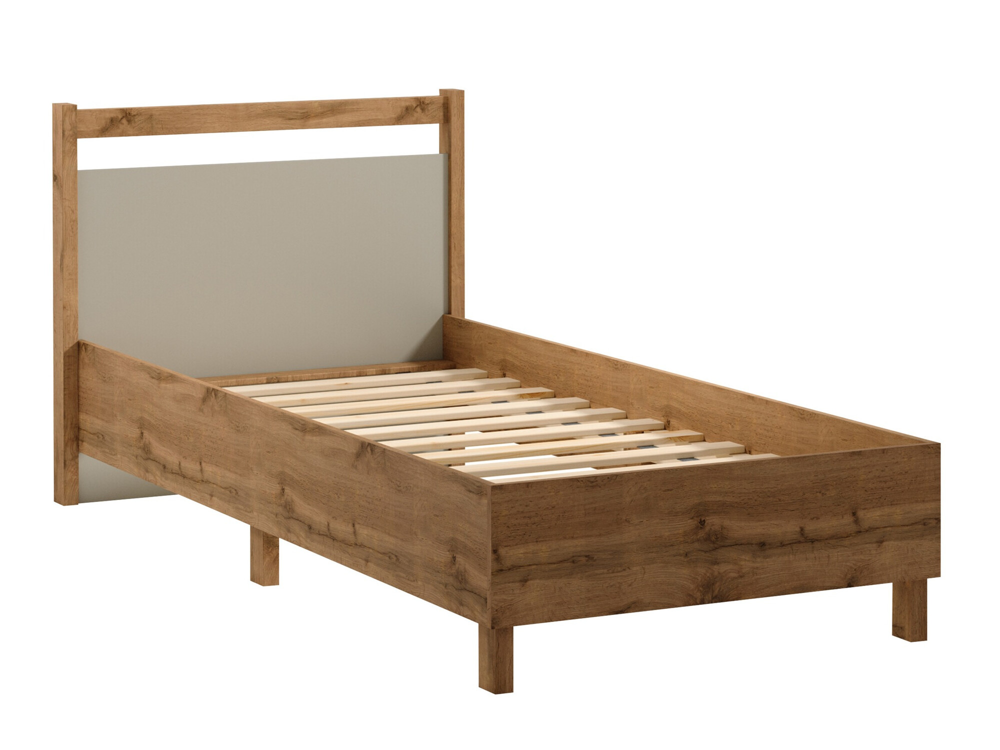 Cama Venmelu 107 (Roble wotan + Beige)