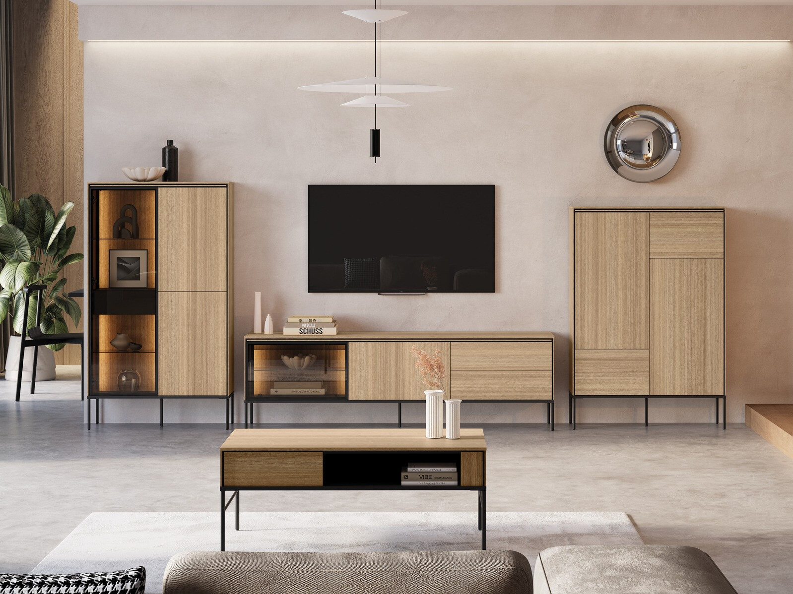 Conjunto de salón Evaliri 110