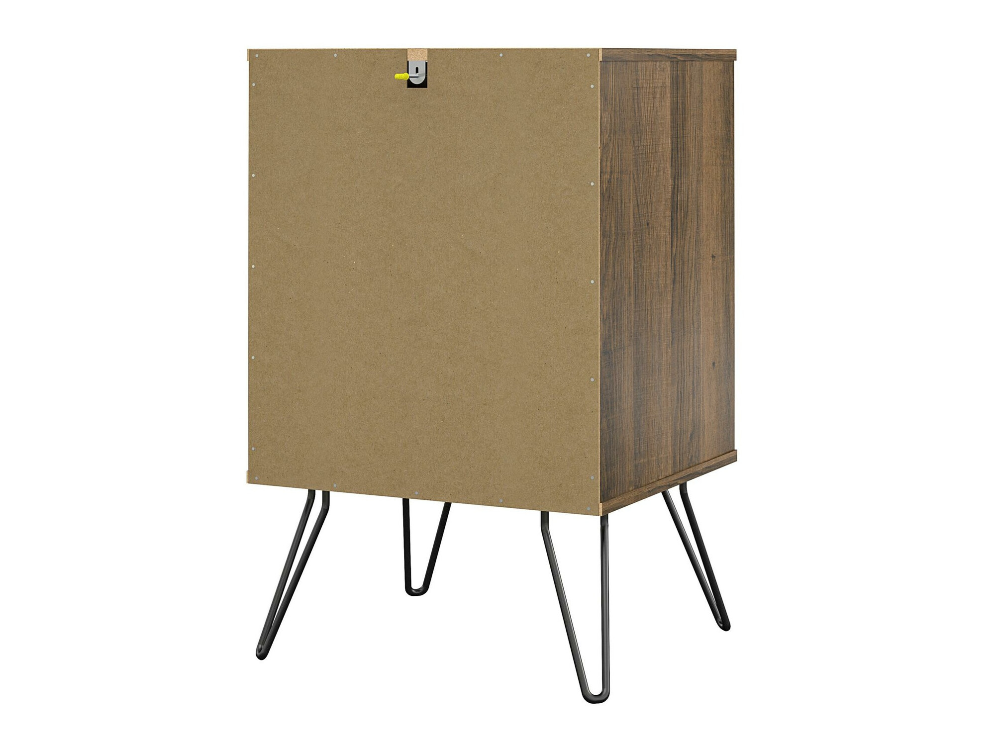 Mesa auxiliar Novogratz 186 (Roble + Blanco)