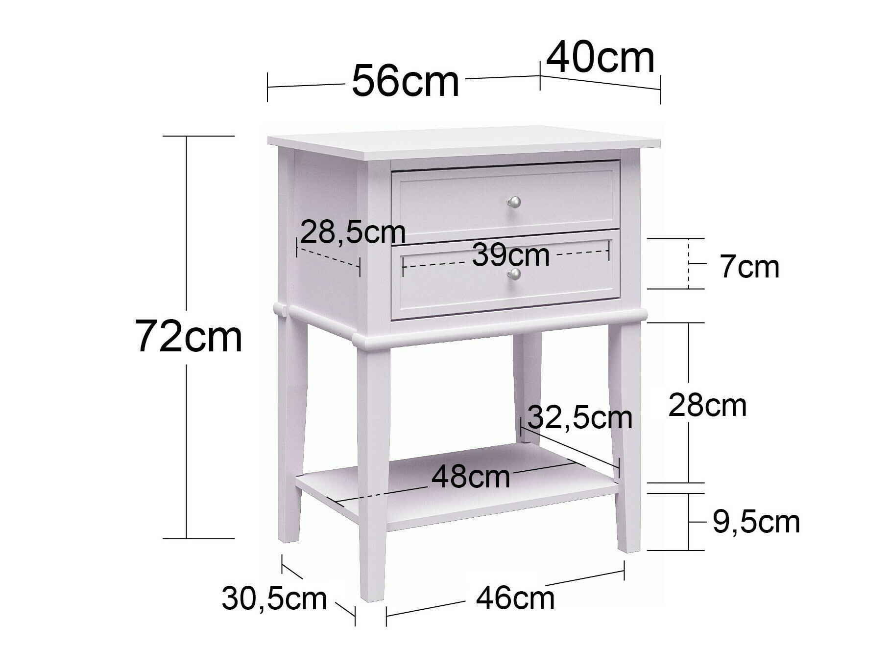 Mesa auxiliar Sonfivo 103 (Verde)