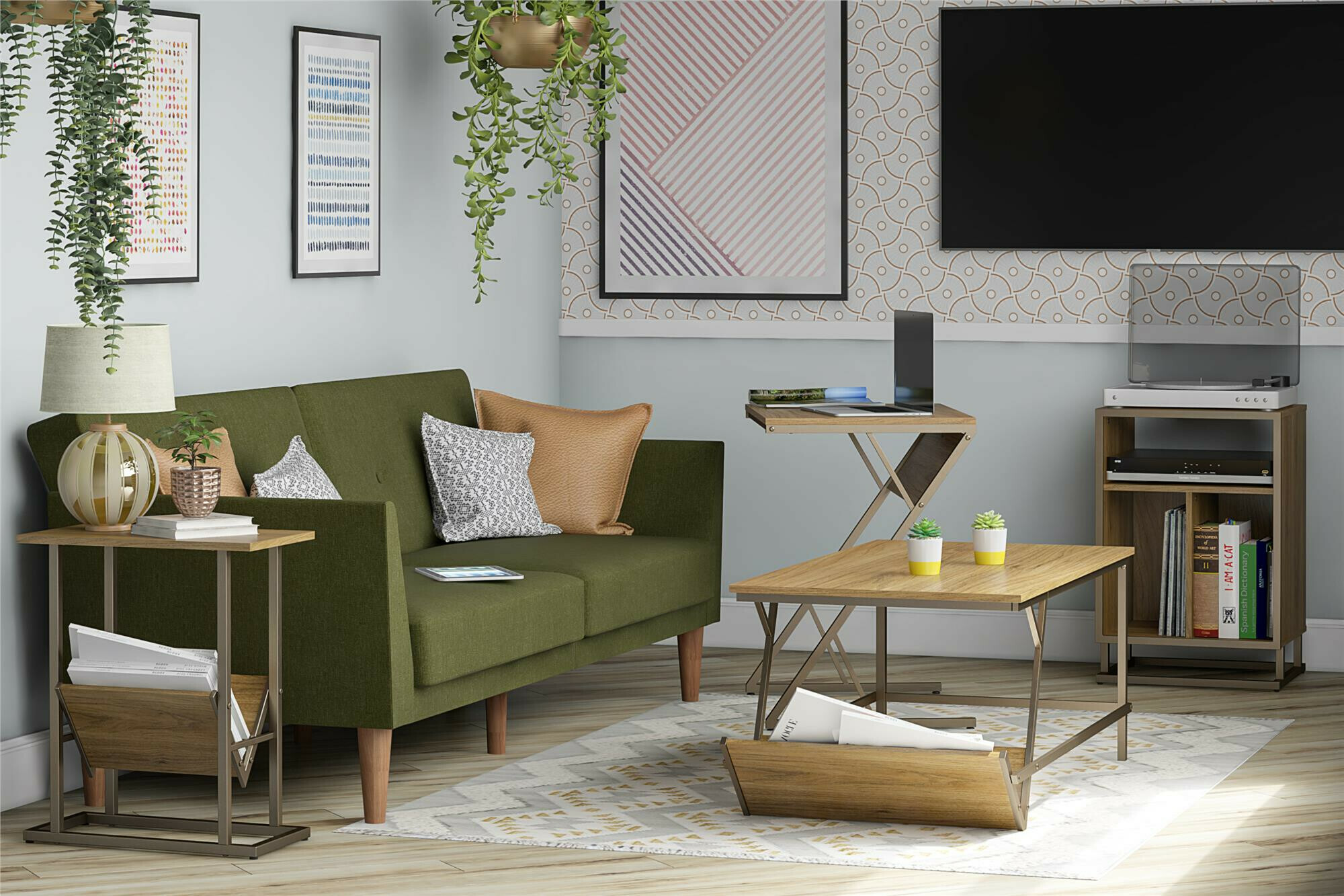 Mesa de centro Novogratz 185 (Nogal)