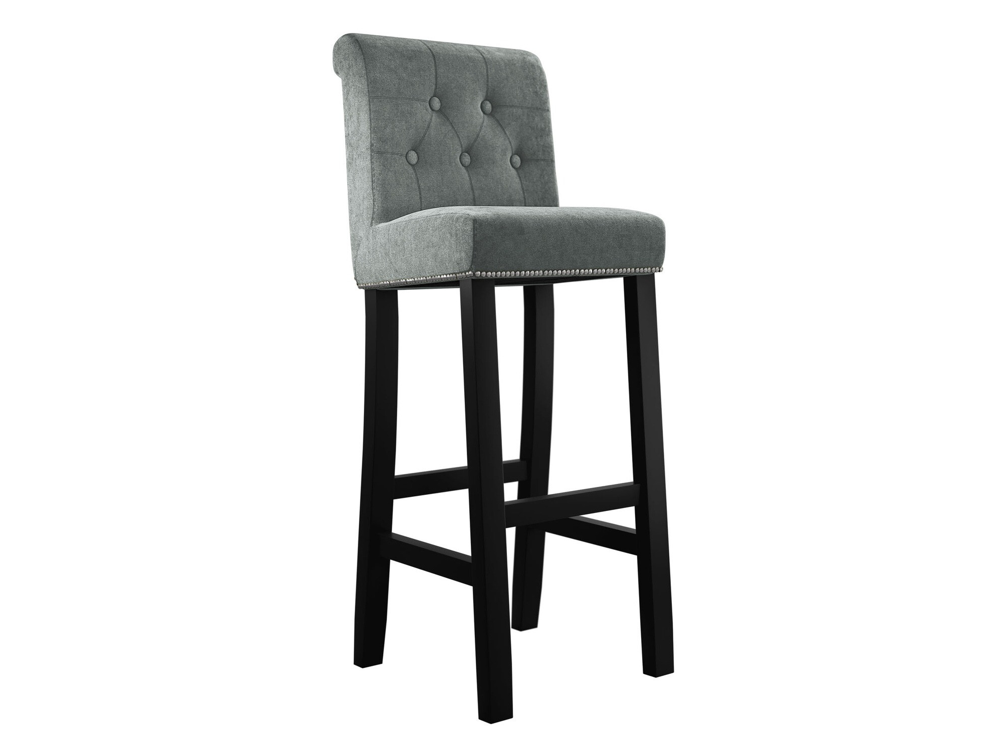 Silla de barra Jackson 100 (Negro + Magic Velvet 2217)