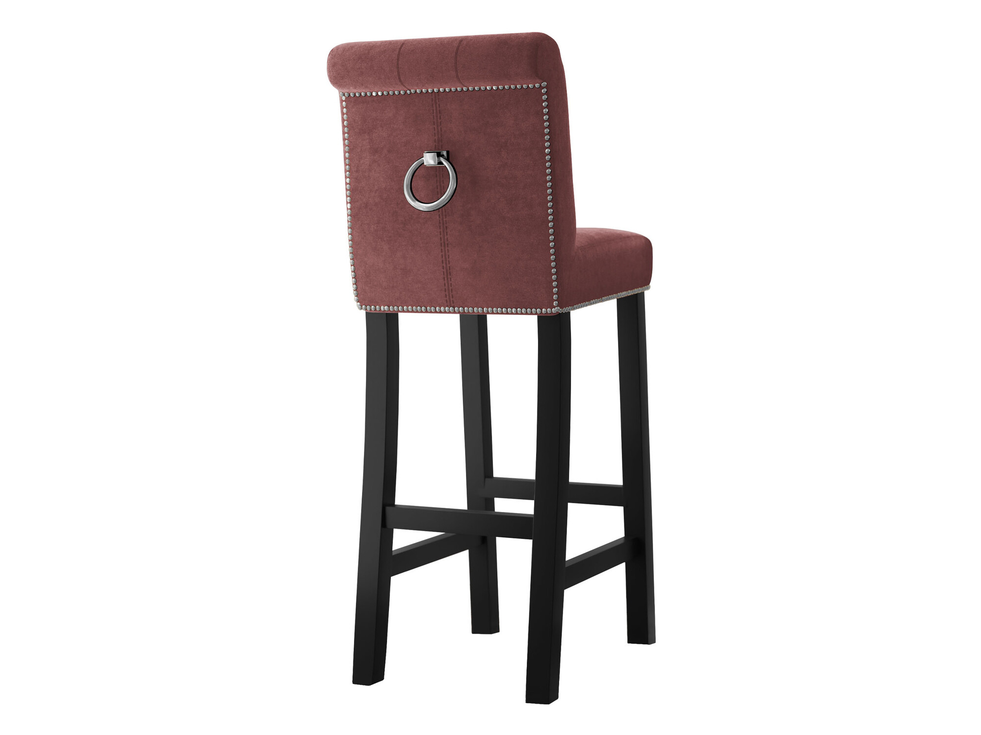 Silla de barra Jackson 100 (Negro + Magic Velvet 2258)
