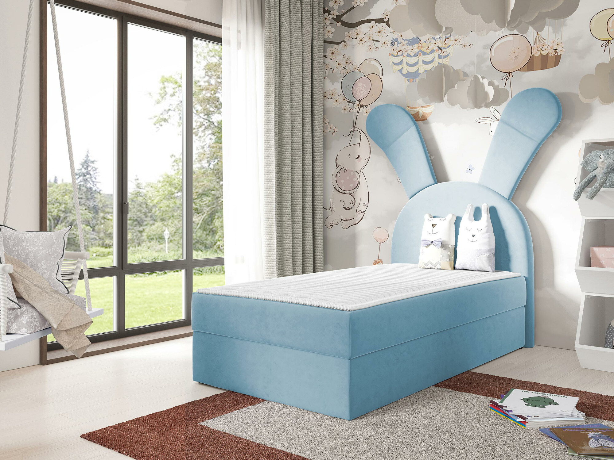 Cama continental Baltimore 194 (Magic Velvet 2260)