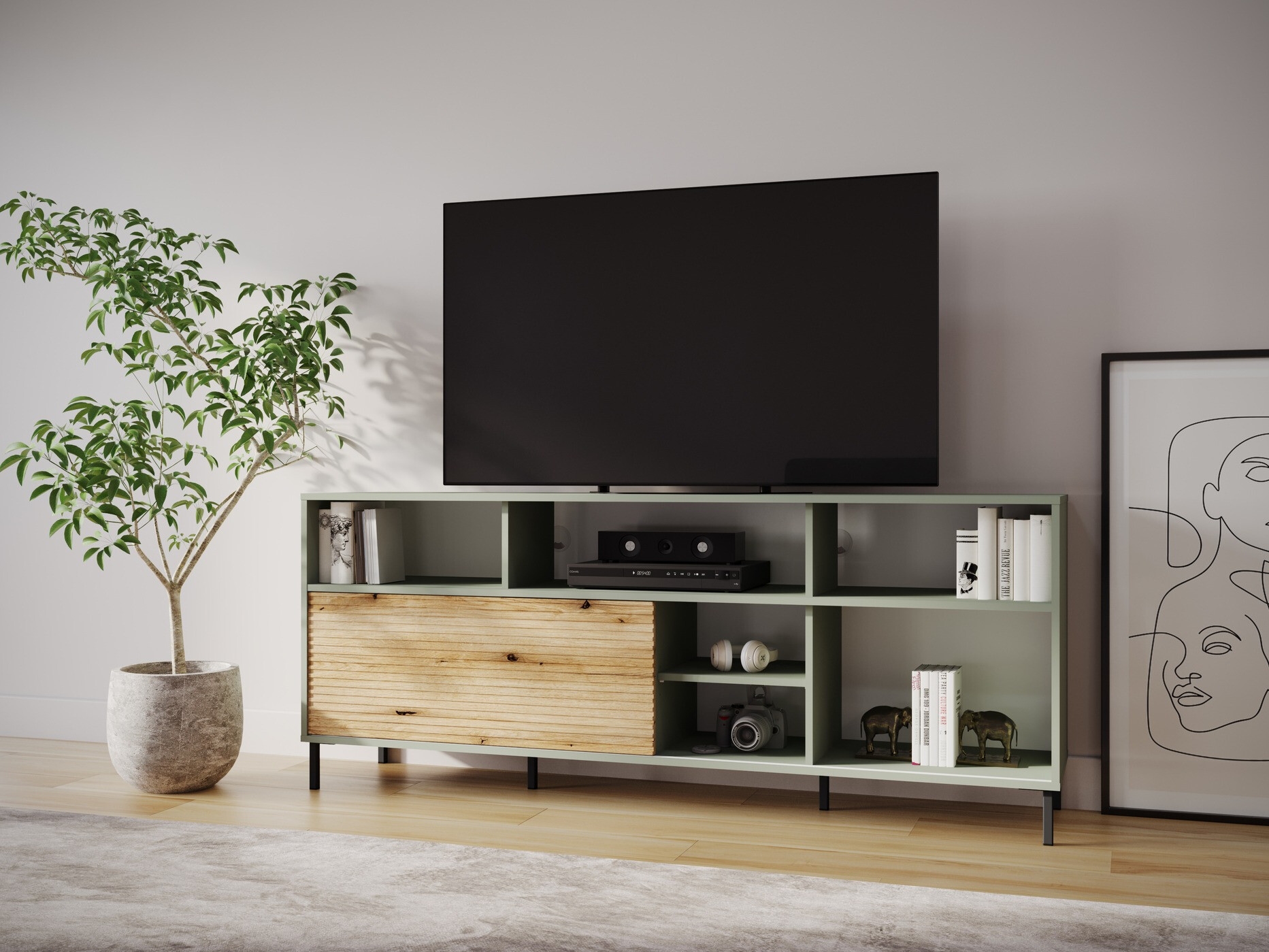 Mueble TV Novfera 100
