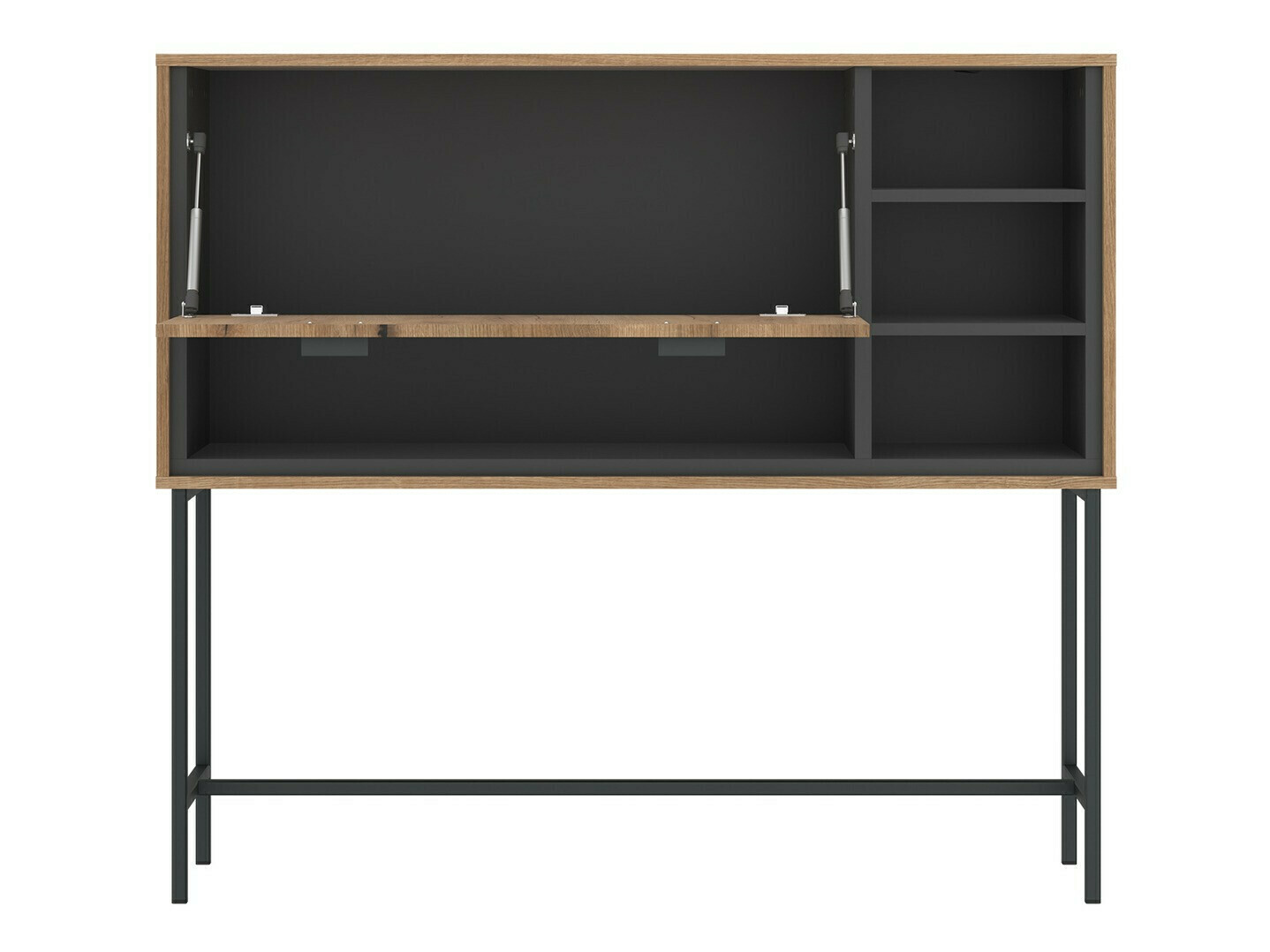 Aparador Morelmi 102 (Antracita + Roble)