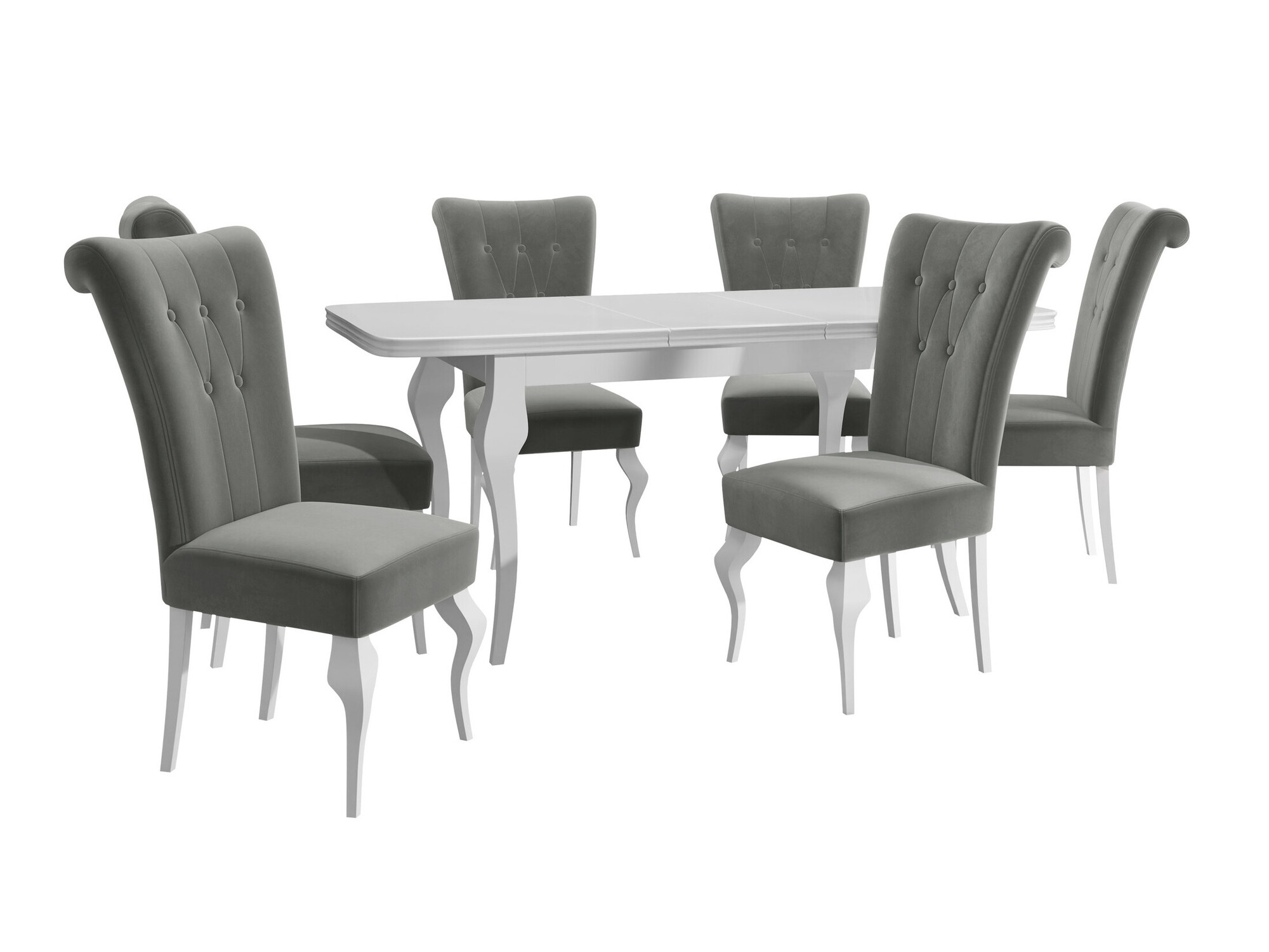 Conjunto de mesas y sillas para comedor Comfivo 405 (Magic Velvet 2217)
