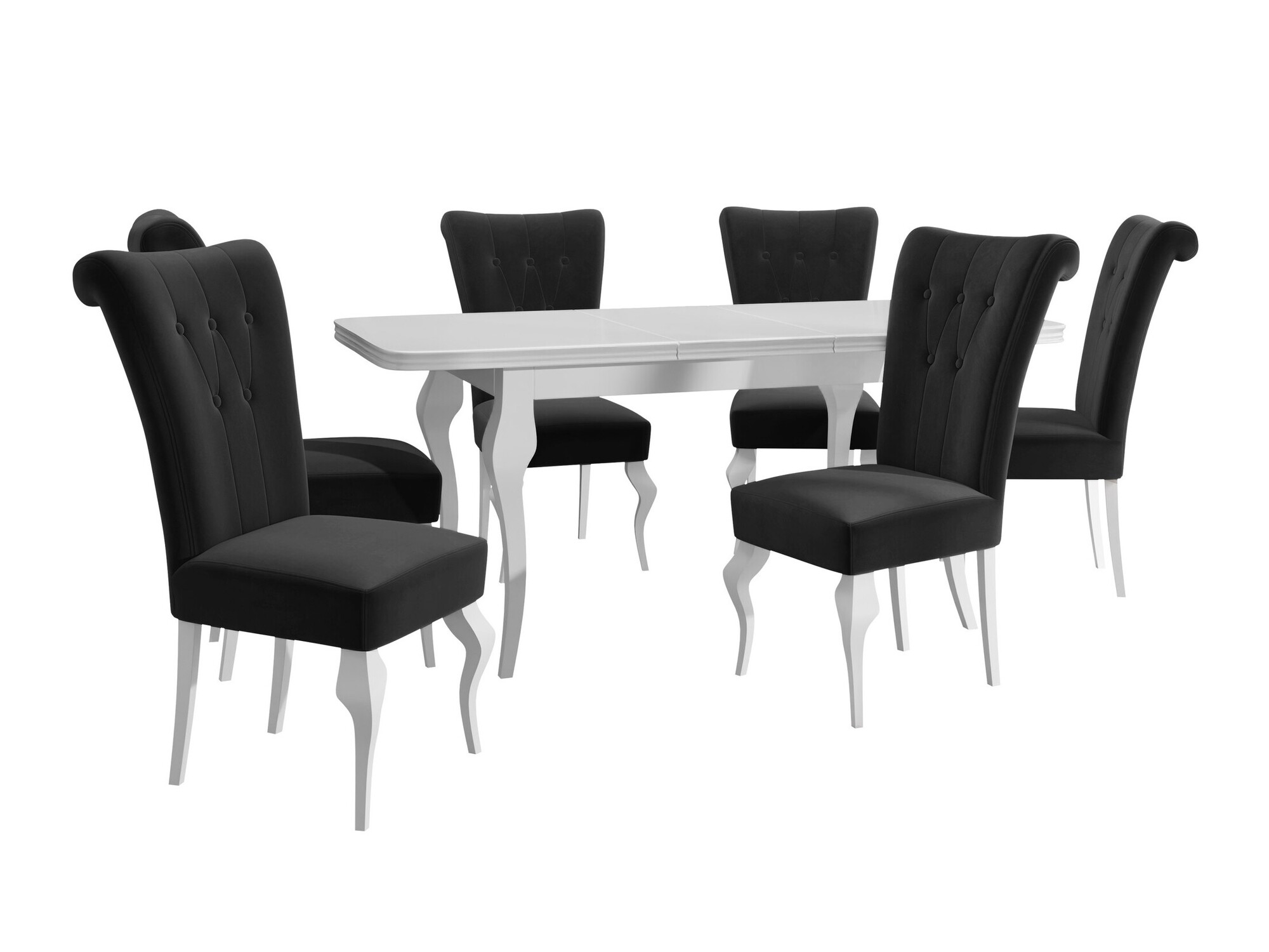 Conjunto de mesas y sillas para comedor Comfivo Gallina II (Magic Velvet 2219)